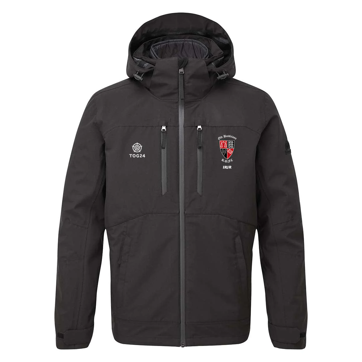 Old Brodleians Mens - Denton 3-in-1 Waterproof Jacket Black