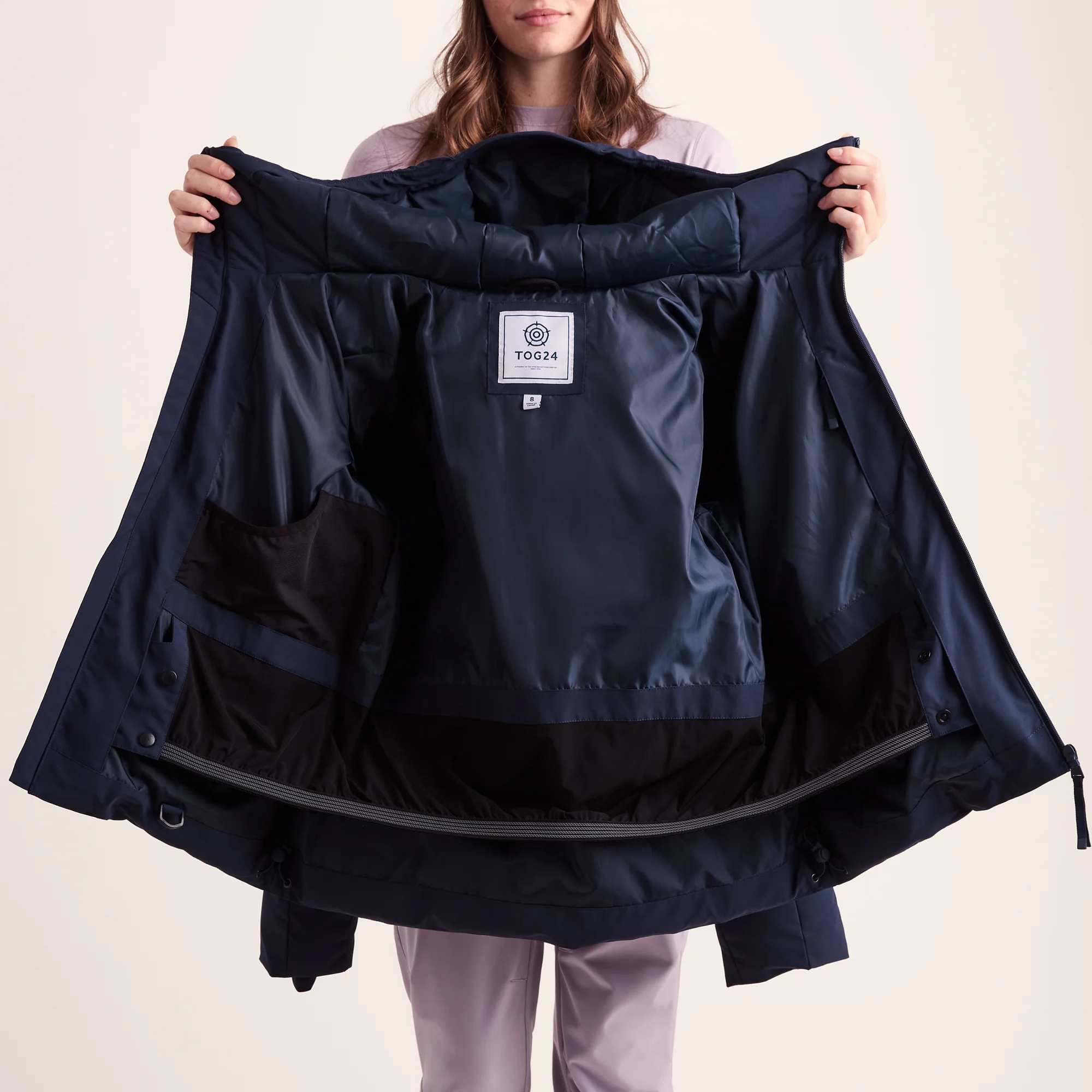 Orelle Womens Insulated Ski Jacket - Oxford Blue - Image 16