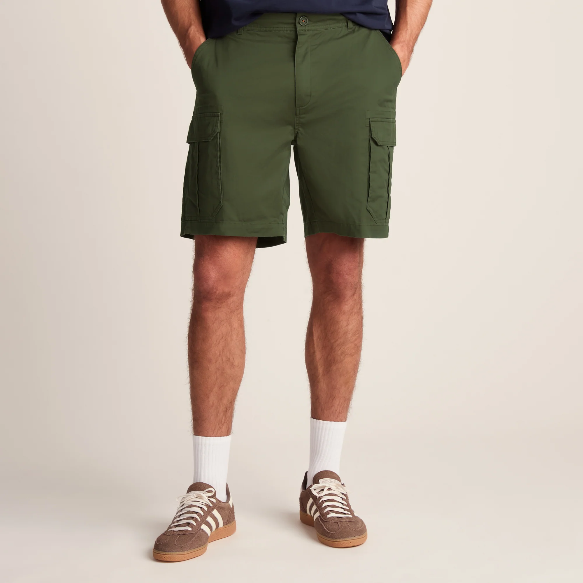 Pace Mens Supersoft Cargo Shorts - Forage Green