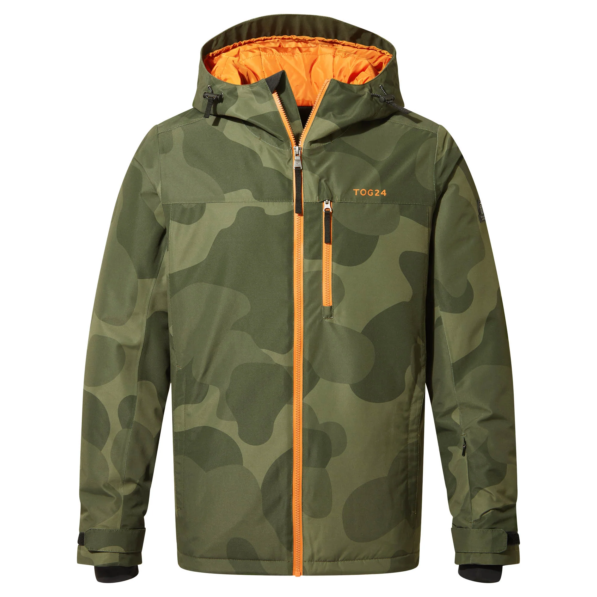 Palisade Mens Ski Jacket - Khaki Pixel Camo - Image 7