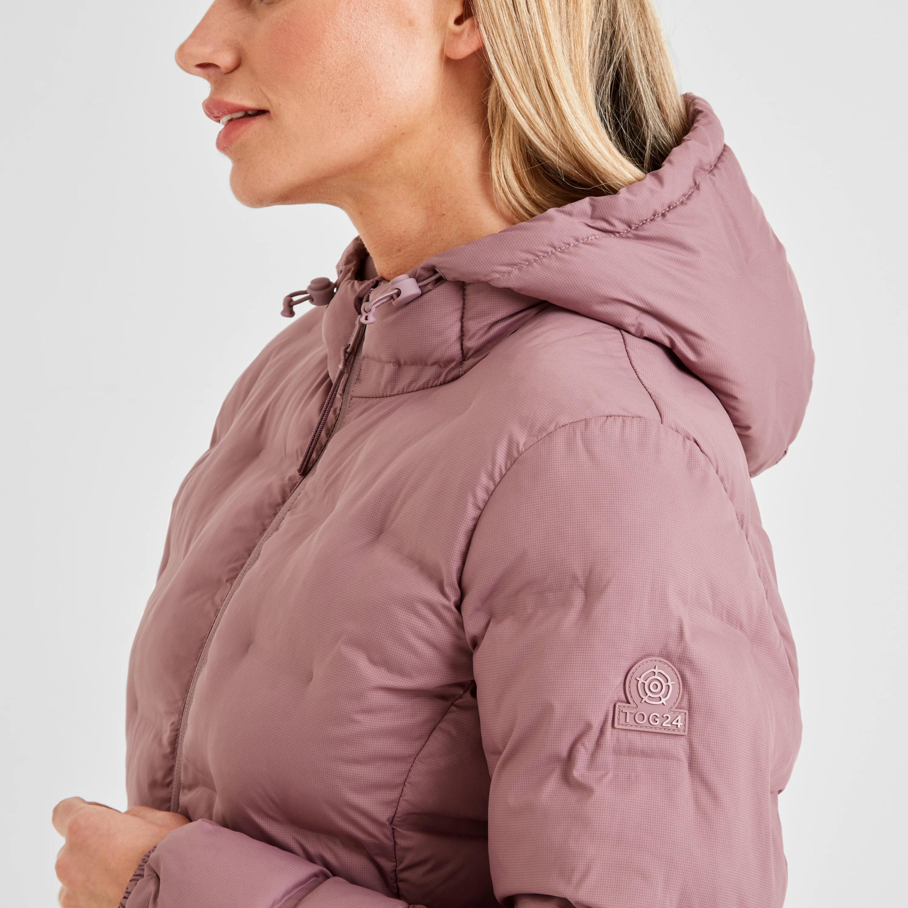 Palmer Womens Shower Resistant Insulated Jacket - Mauve - Image 6
