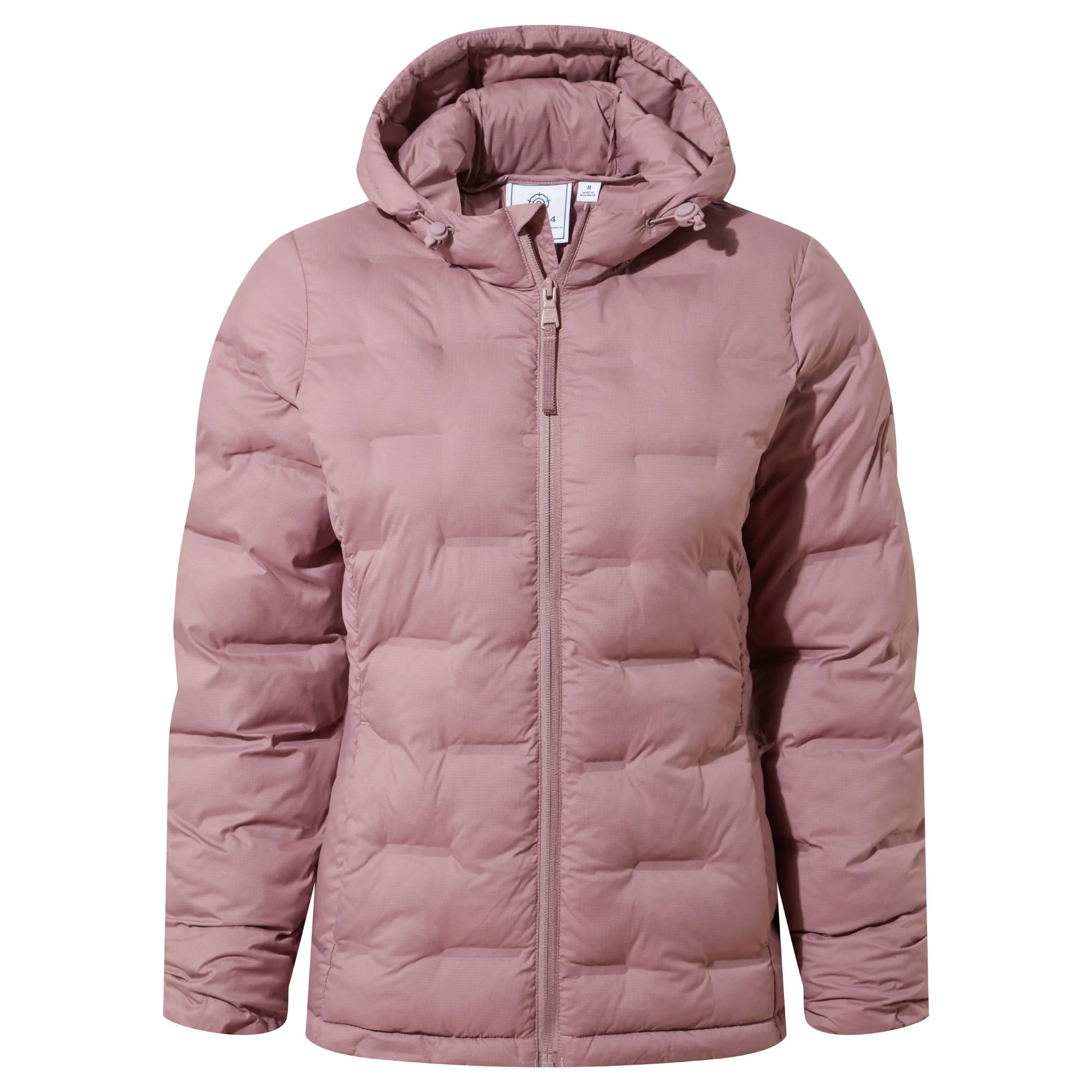 Palmer Womens Shower Resistant Insulated Jacket - Mauve - Image 8
