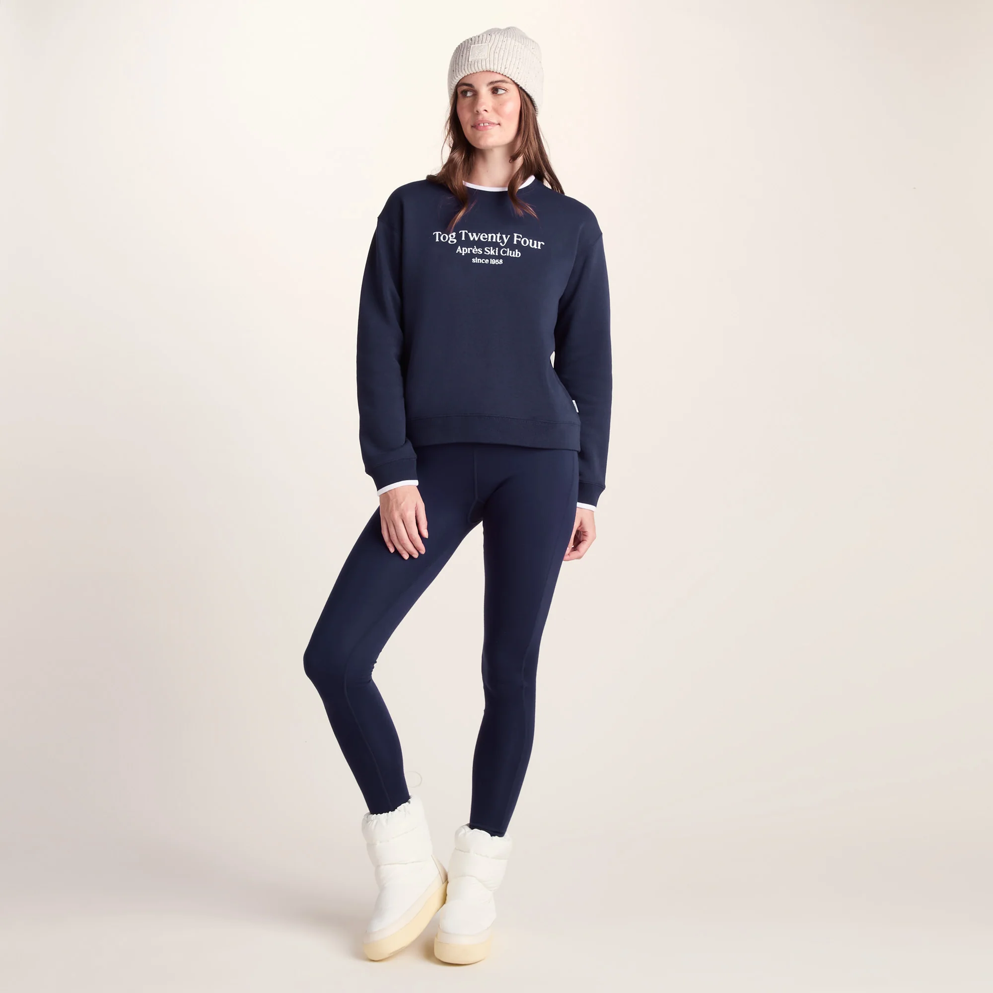 Peggy Womens Supersoft Sweat - Oxford Blue - Image 3