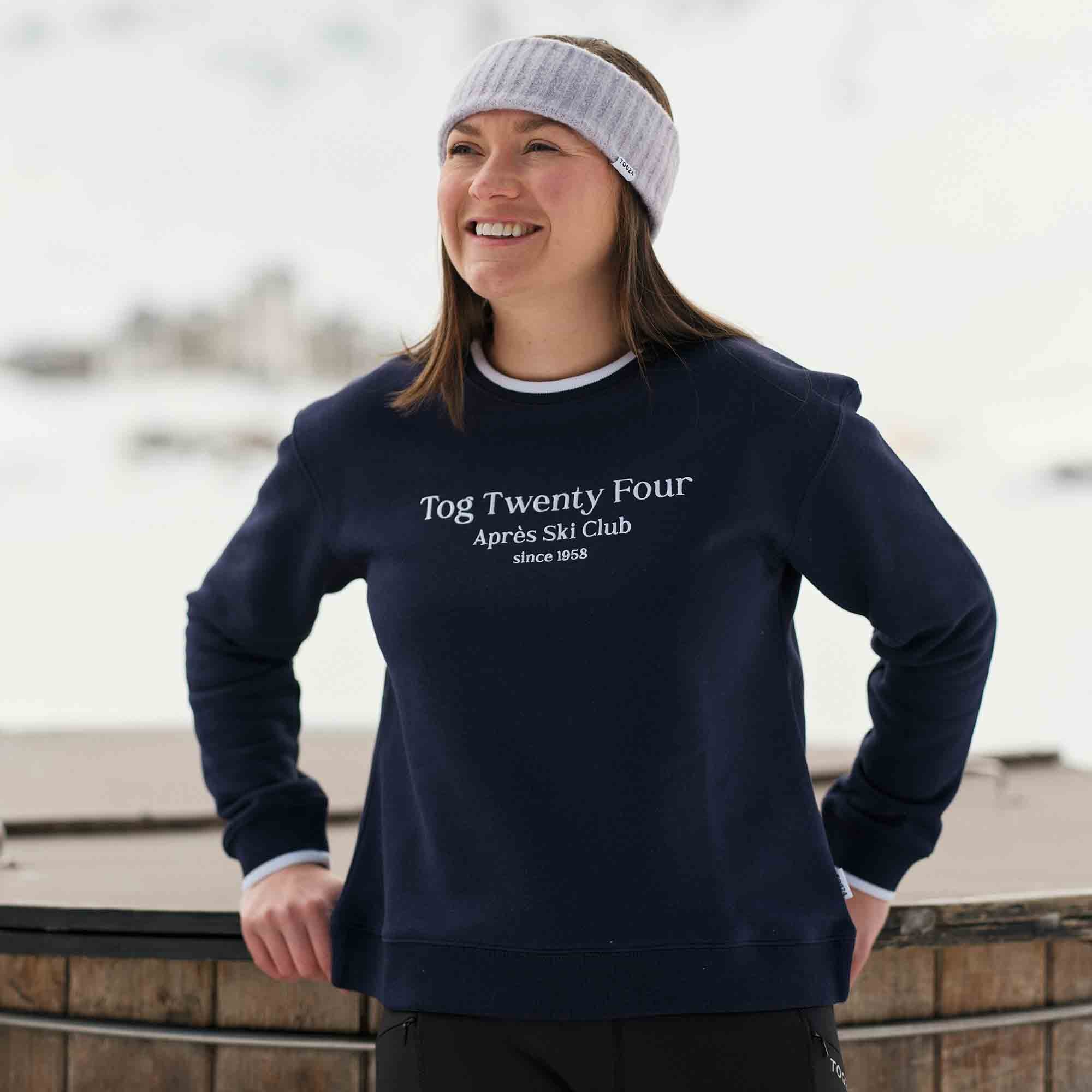 Peggy Womens Supersoft Sweat - Oxford Blue - Image 6