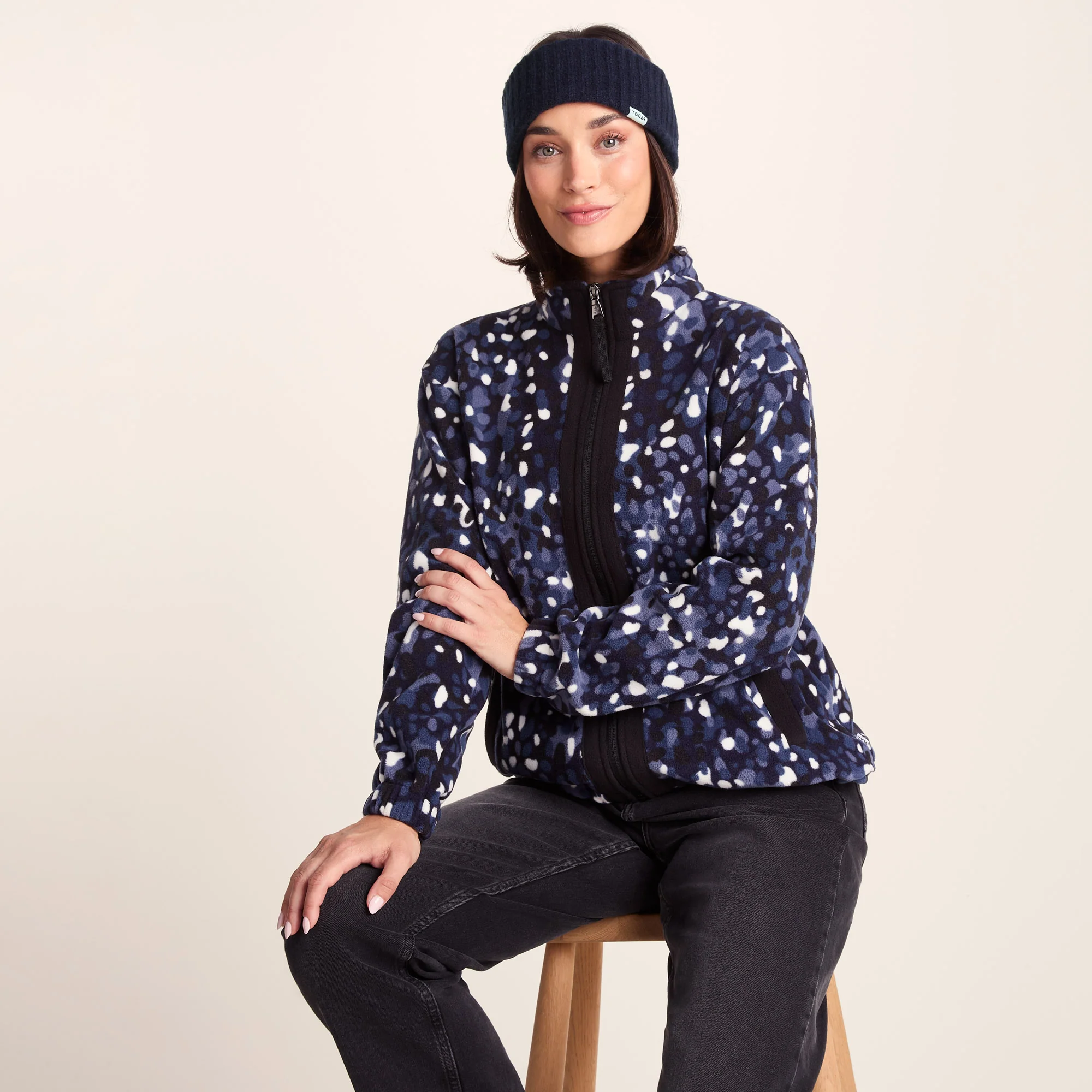 Ranora Knit Headband - Oxford Blue - Image 3
