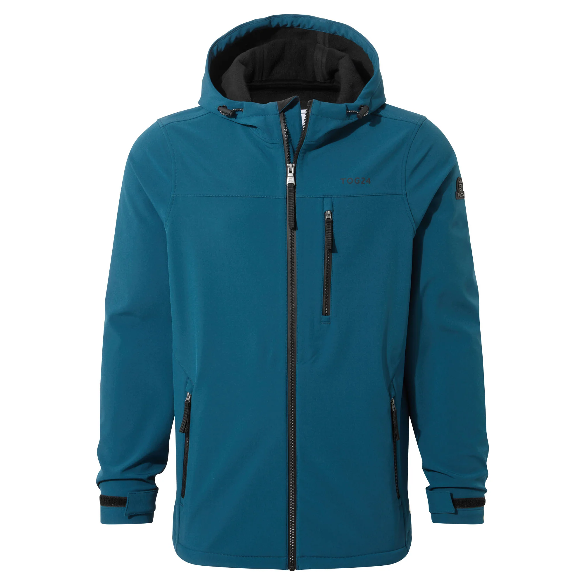 Retner Mens Waterproof Softshell Hooded Jacket - Marine Blue - Image 8