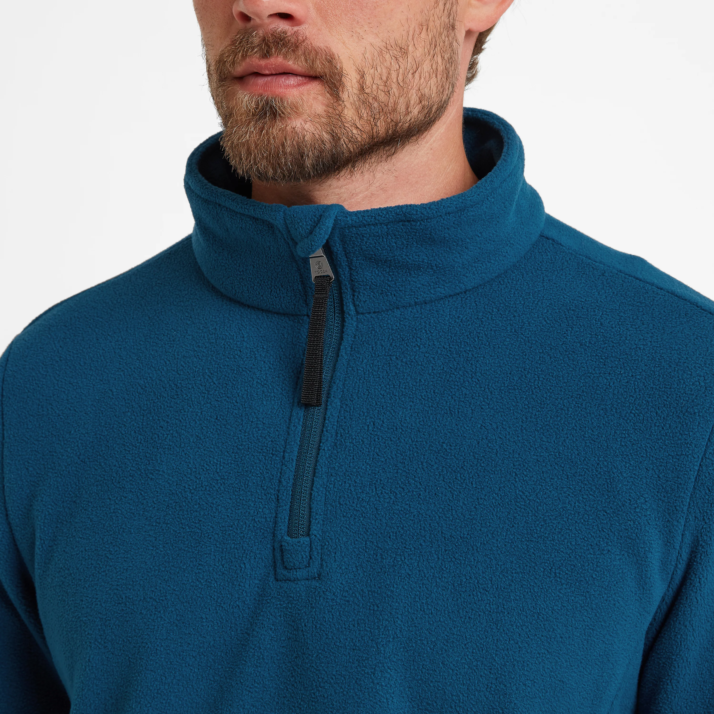 Revive Mens Quarter Zip Fleece - Marine Blue - Image 6