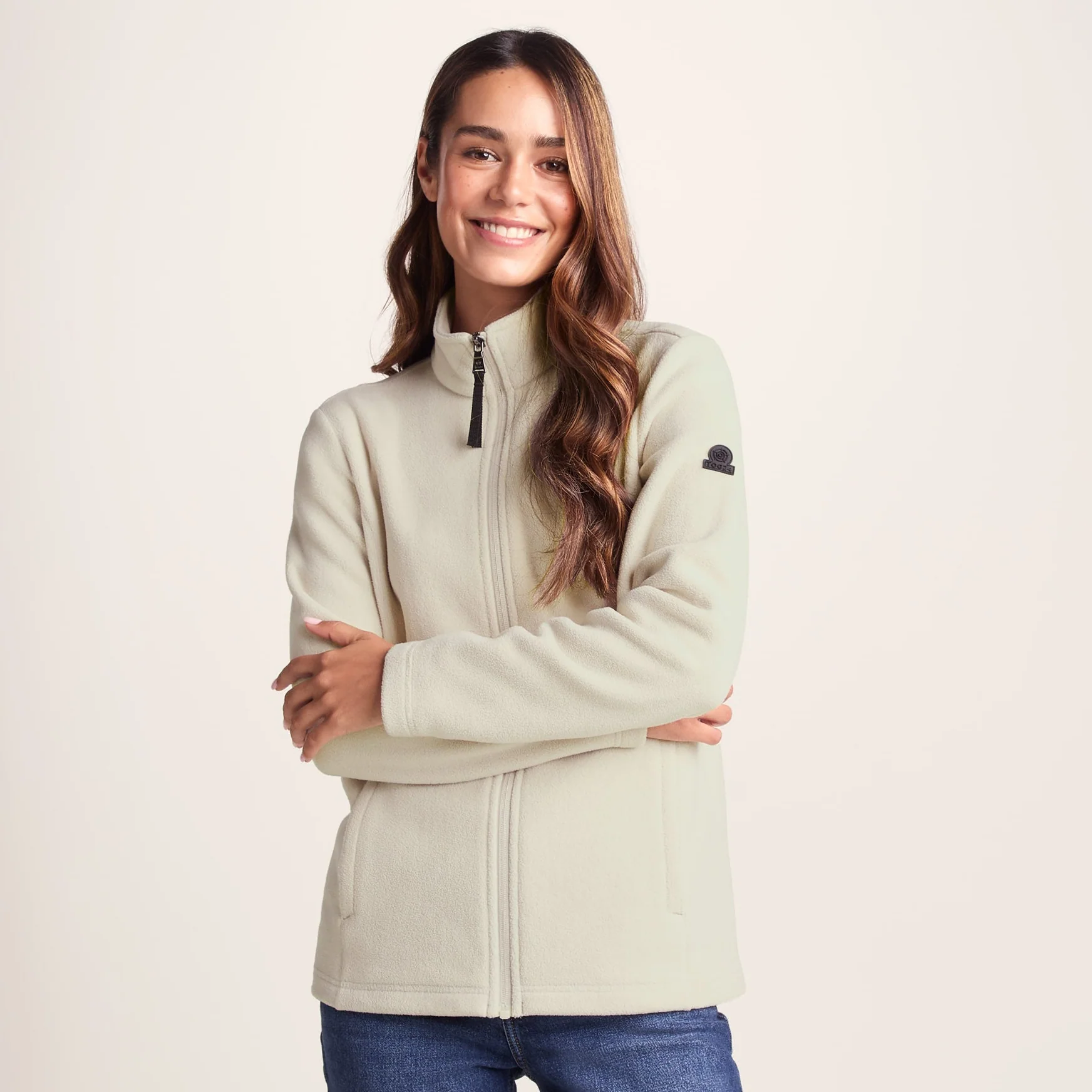 Revive Womens Fleece Jacket - Warm Cloud
