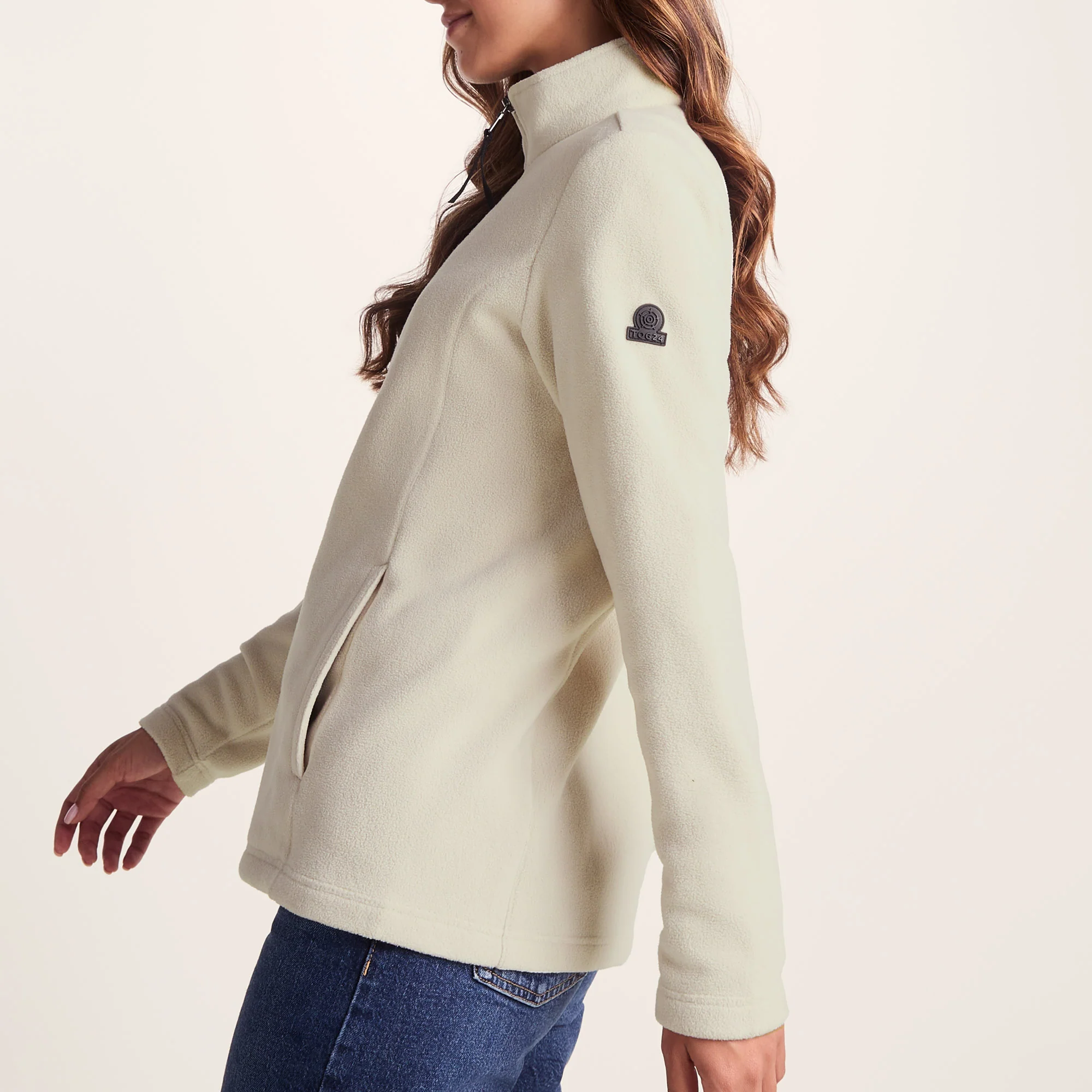 Revive Womens Fleece Jacket - Warm Cloud - Image 6