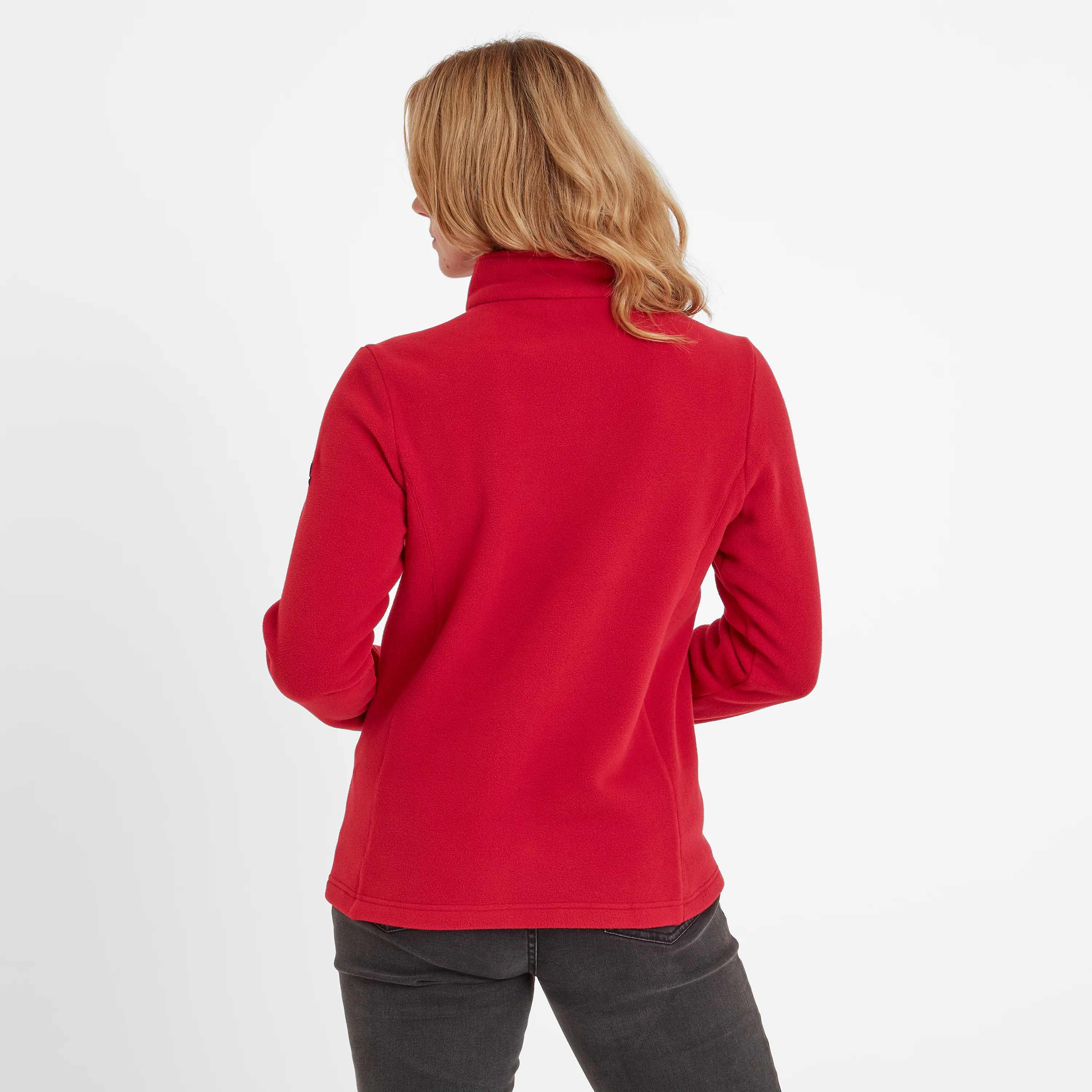 Revive Womens Quarter Zip Fleece - Chilli - Image 3
