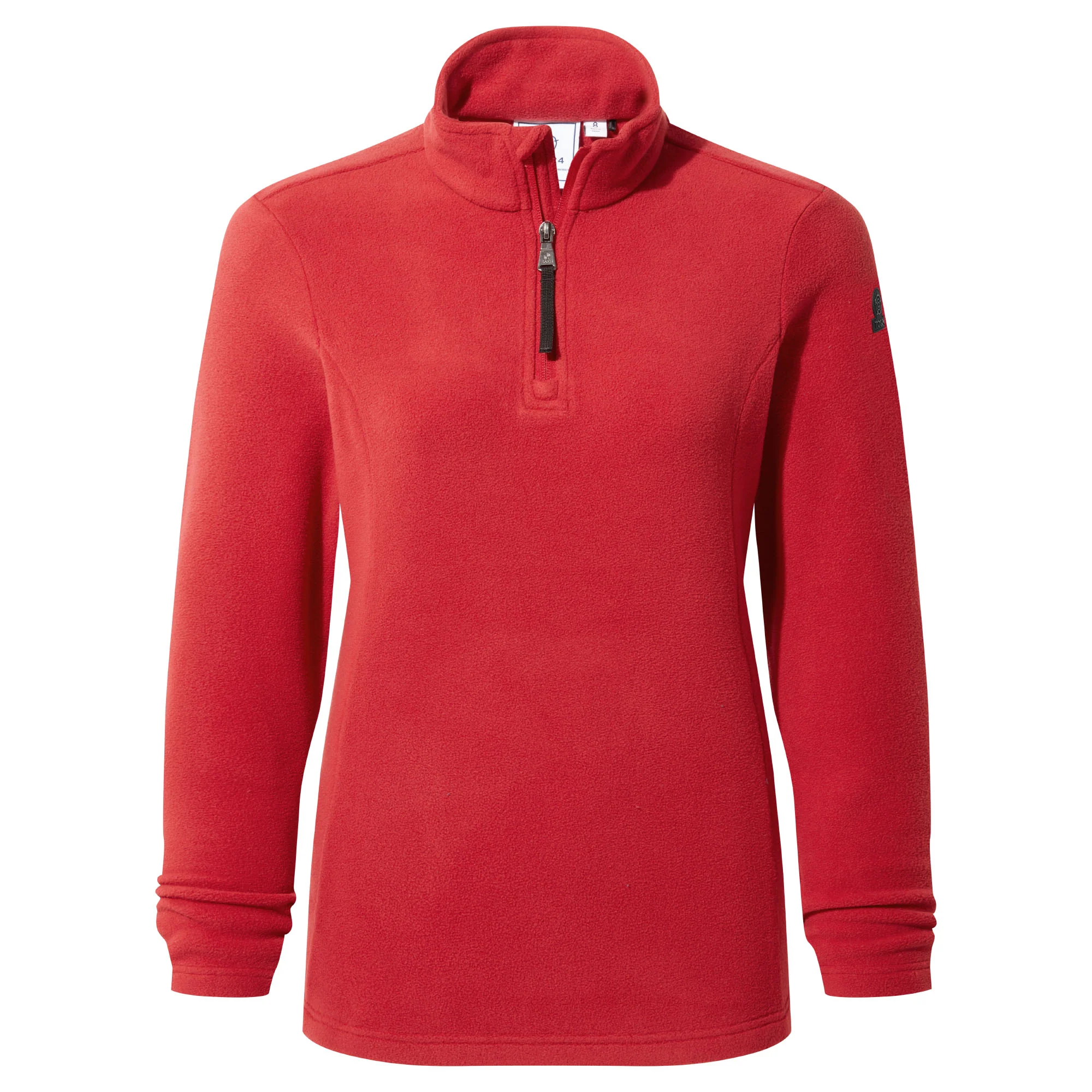 Revive Womens Quarter Zip Fleece - Chilli - Image 6