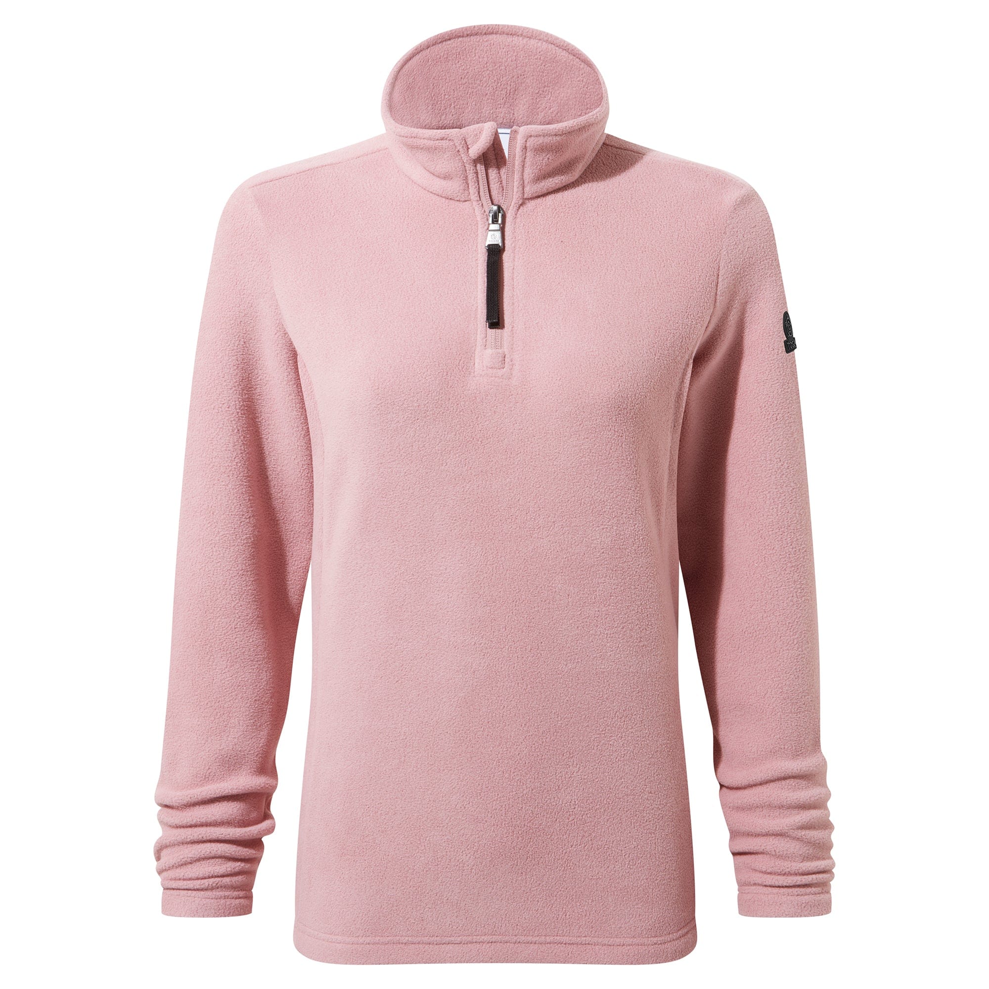 Revive Womens Quarter Zip Fleece - Faded Pink - Image 8