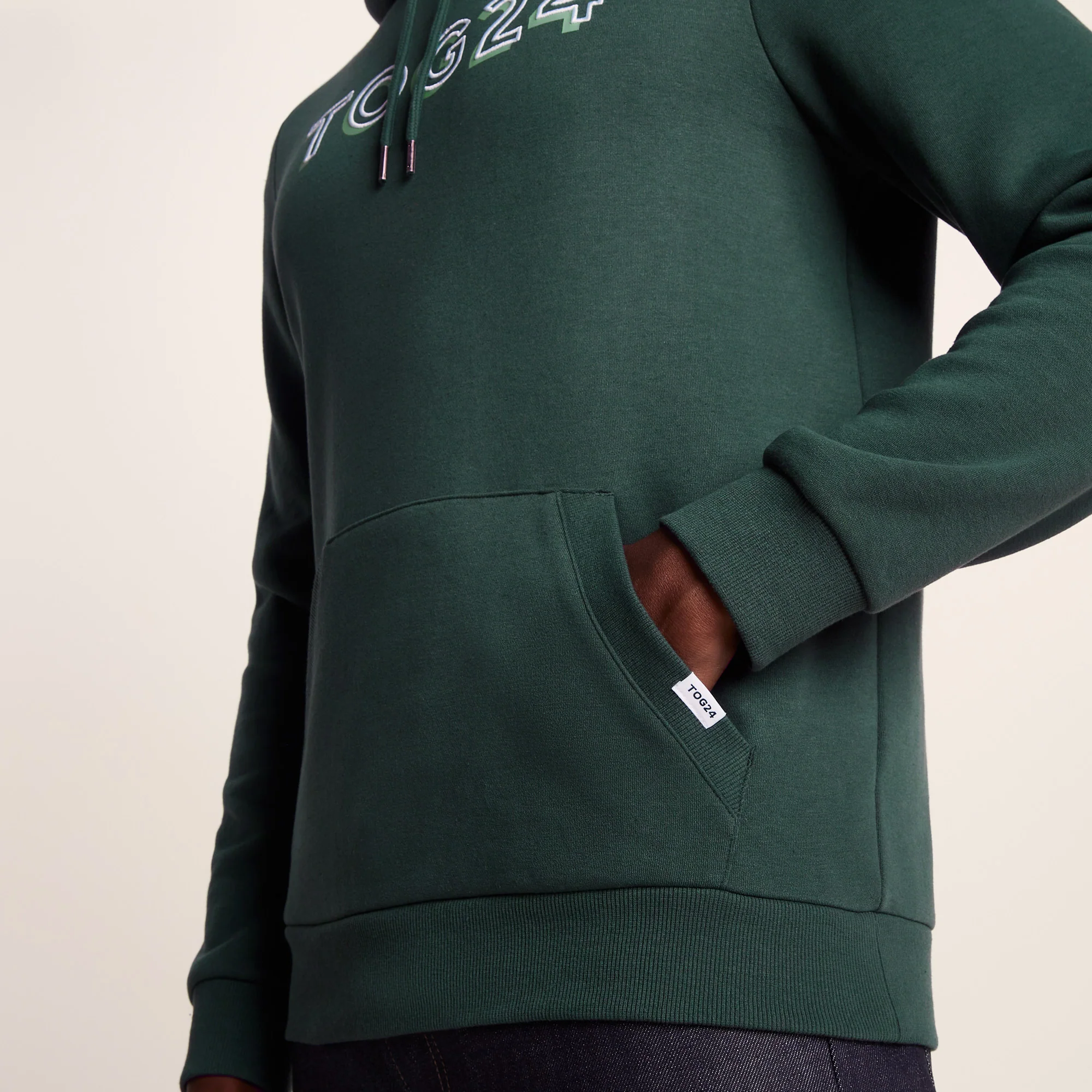 Rinson Mens Supersoft Hoody - Racing Green - Image 6