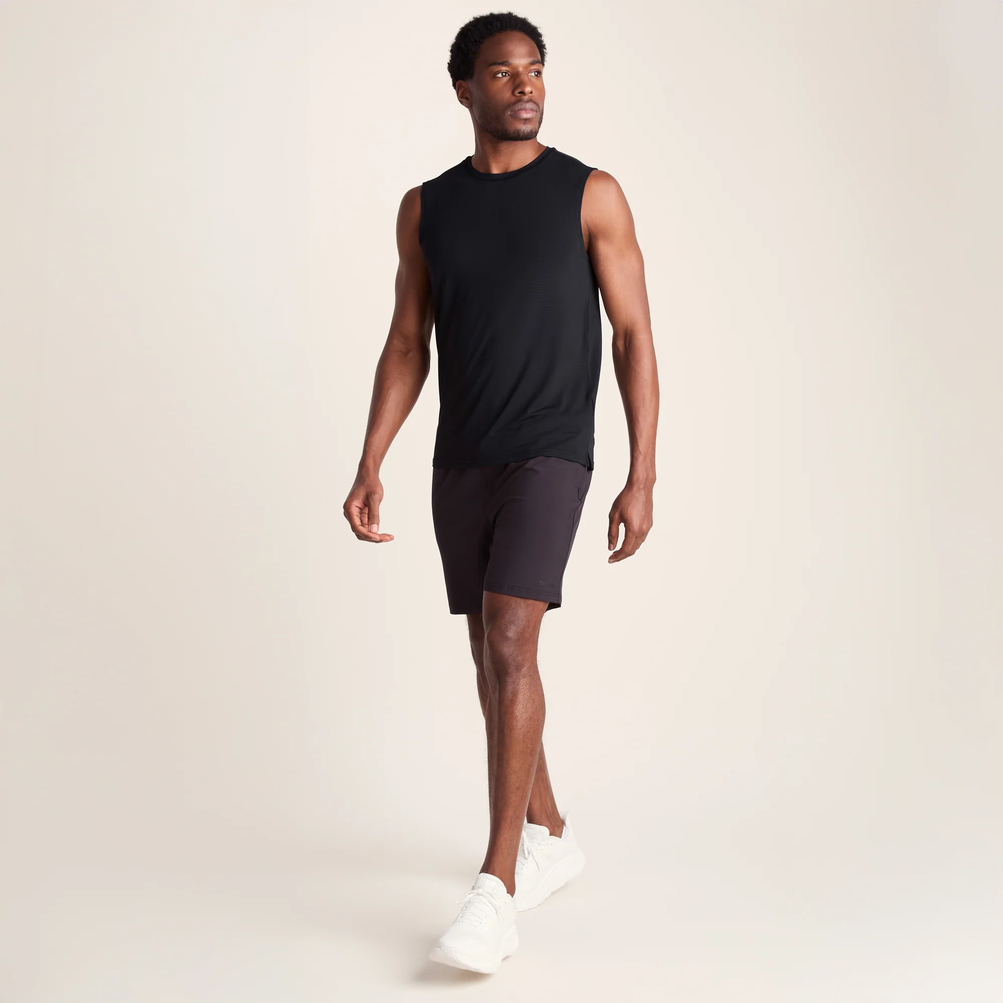 Rocco Mens Performance Vest - Black - Image 3