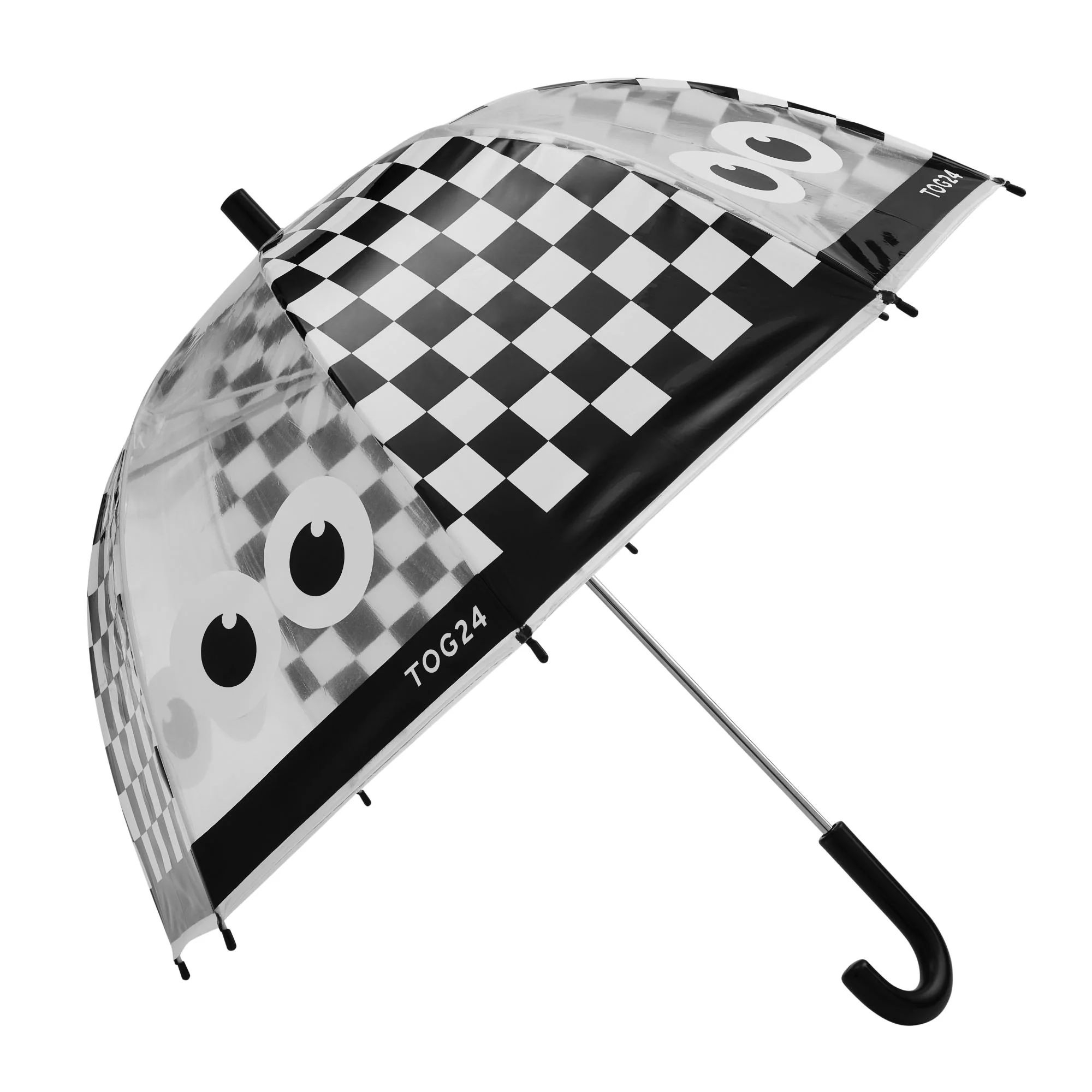 Romney Kids Shaun the Sheep Umbrella - Black White Checkerboard - Image 5