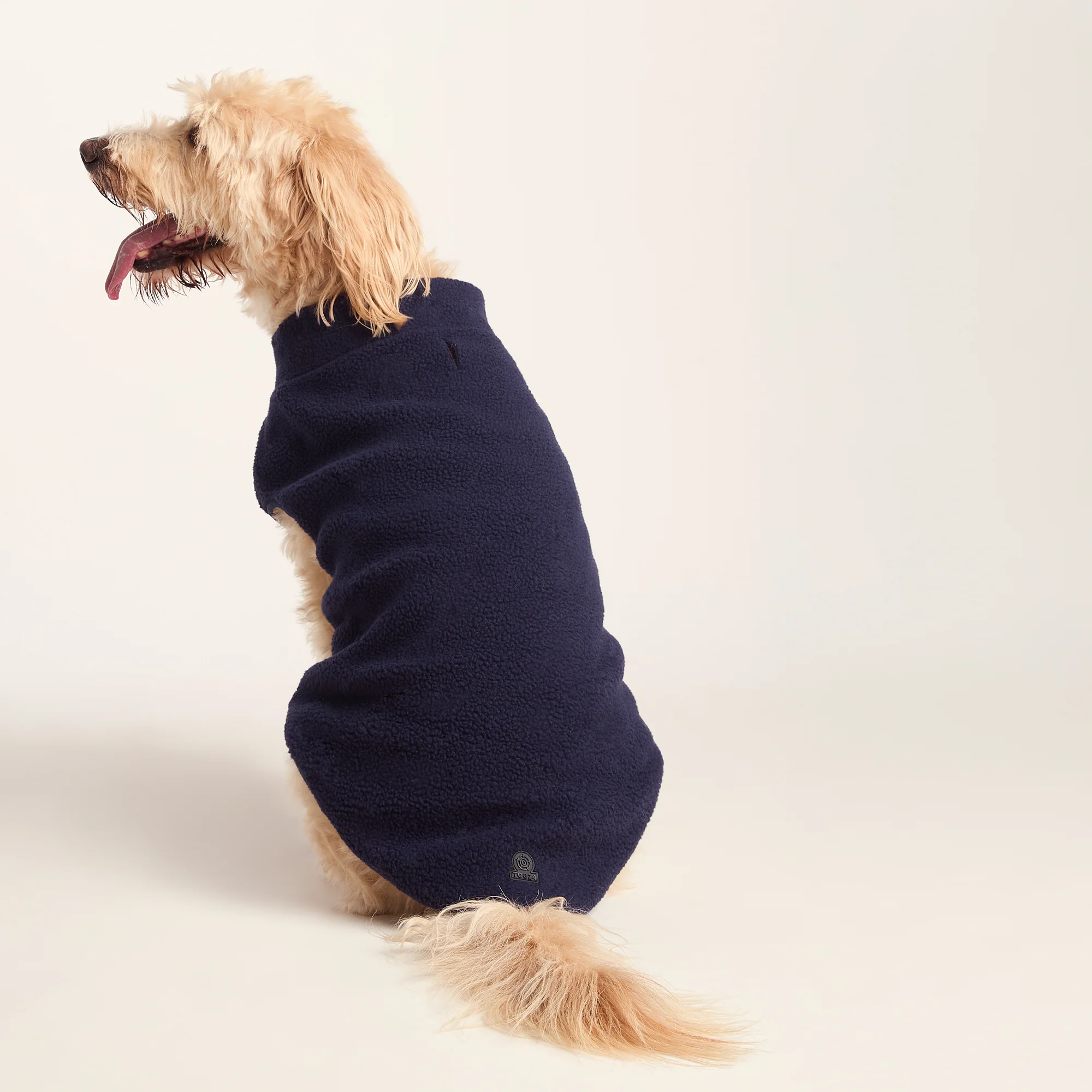 Rover Sherpa Dog Coat XL - Oxford Blue - Image 2