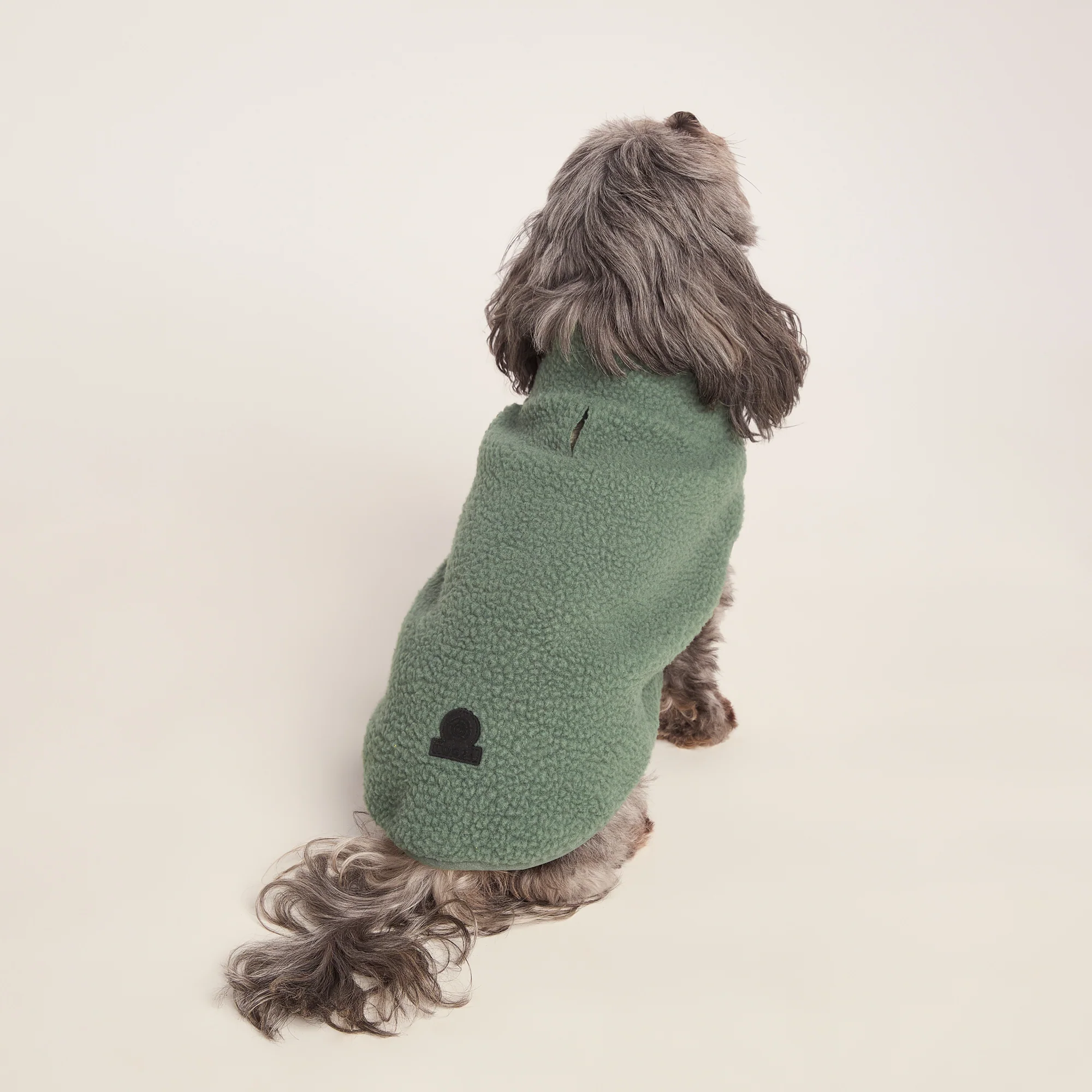 Rover Sherpa Dog Coat XS - Light Forest - Image 2