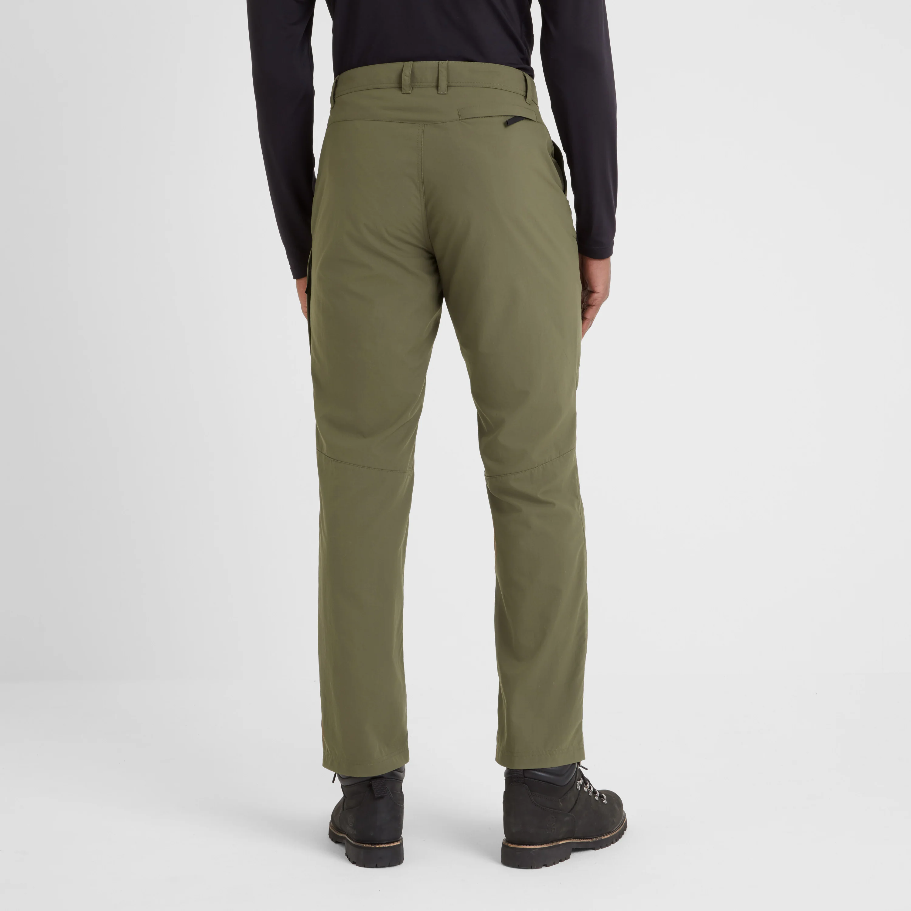 Rowland Mens Performance Trousers Short Leg - Khaki - Image 3