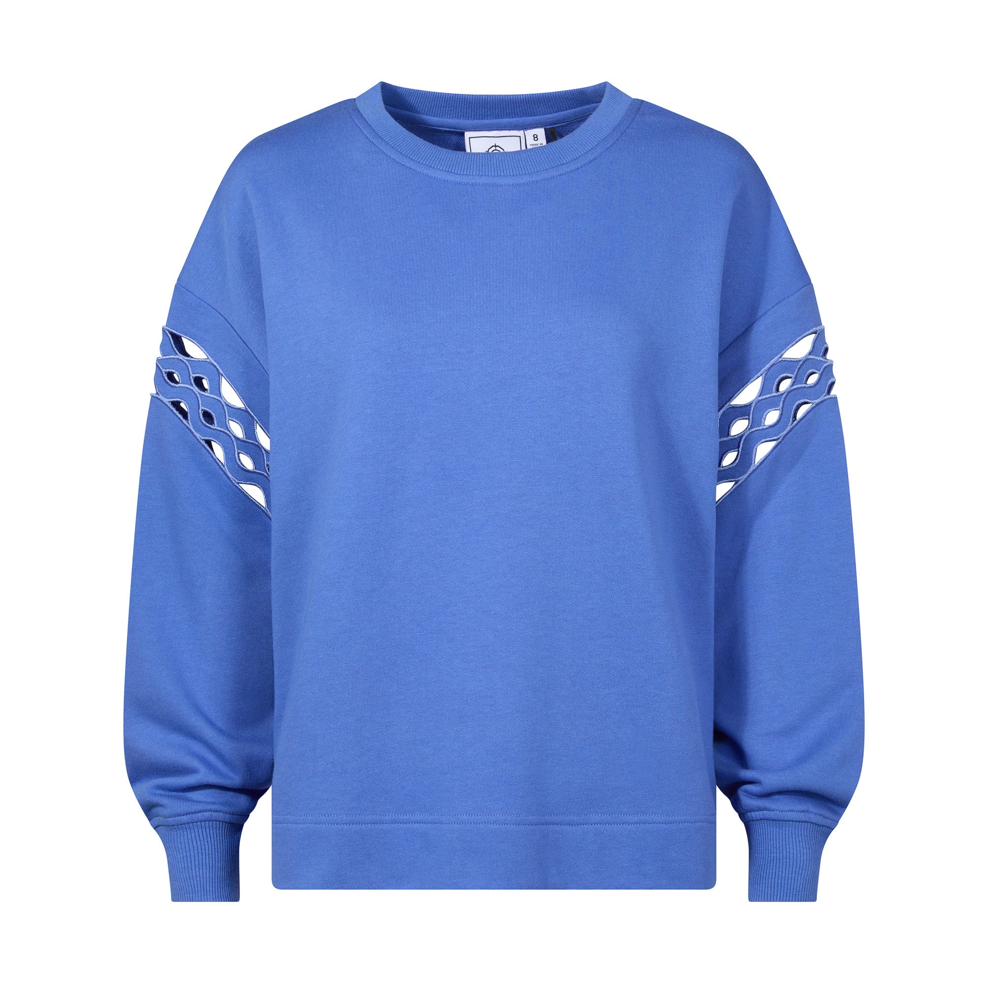 Samara Womens Relaxed Fit Supersoft Sweat - Cornflower Blue - Image 7