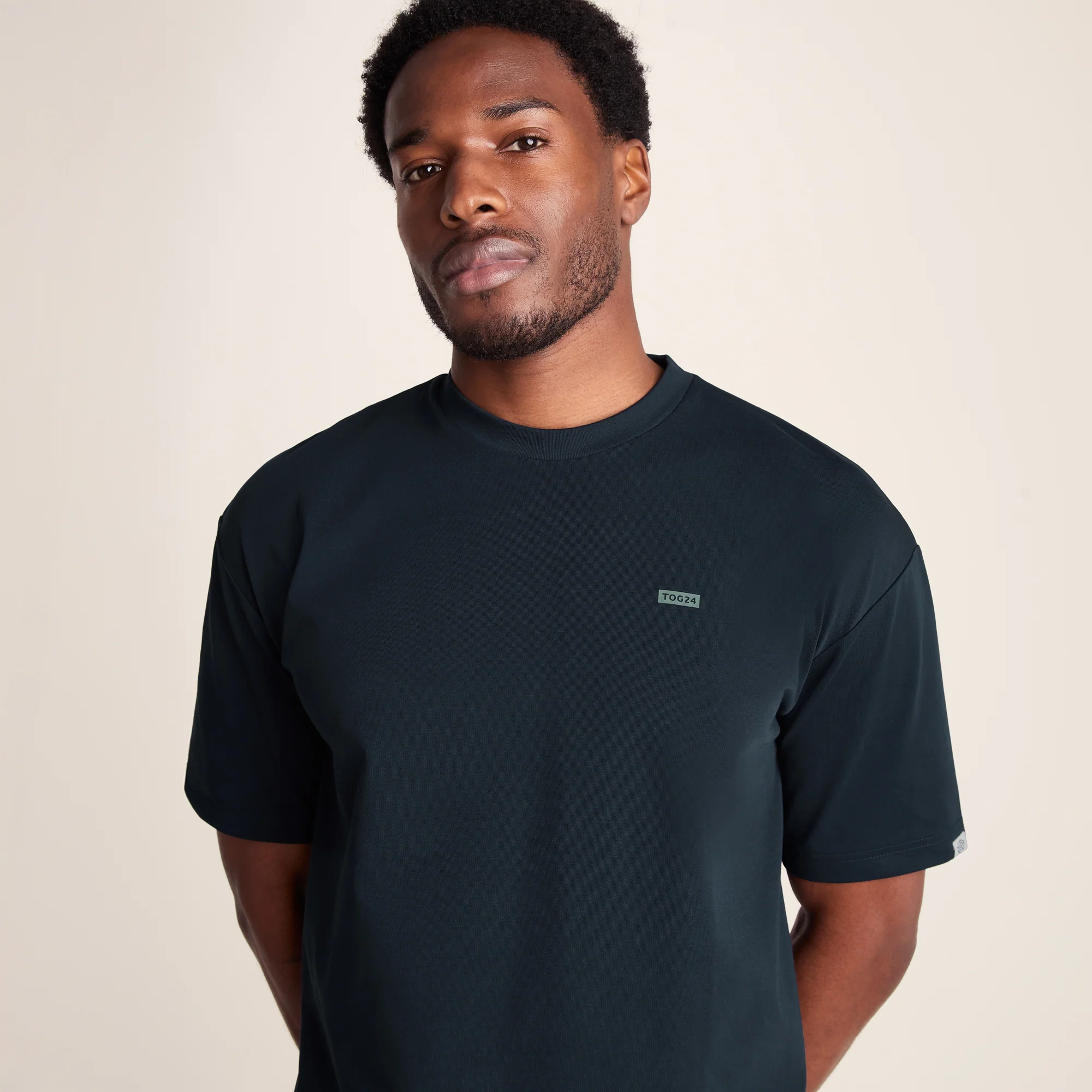 Shed Mens Premium Supersoft Relaxed Fit T-Shirt - Dark Indigo - Image 5