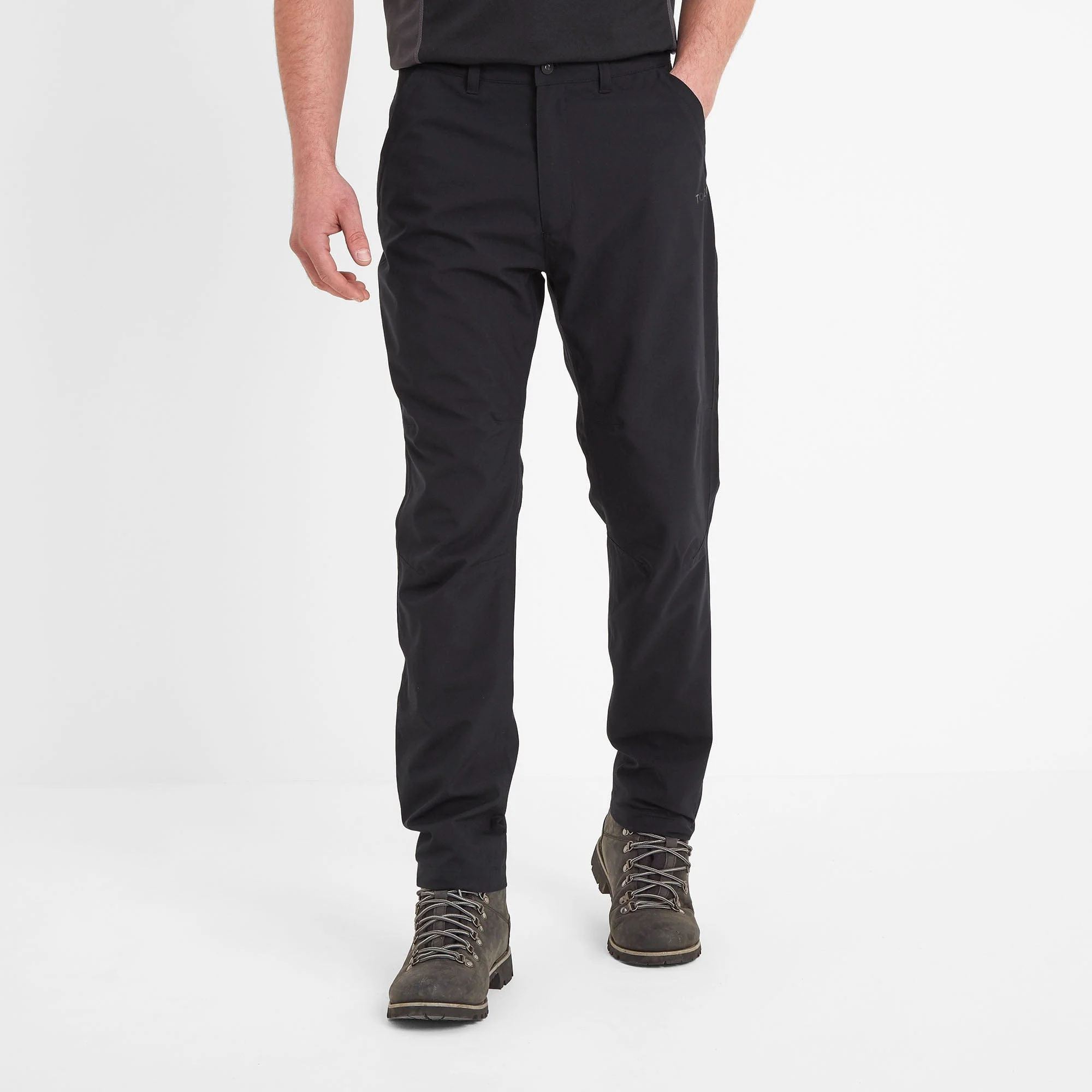 Silsden Mens Waterproof Trousers Long - Black - Image 4