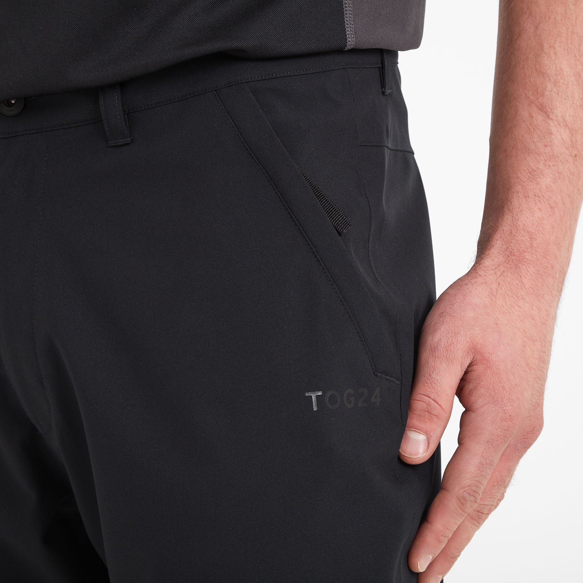 Silsden Mens Waterproof Trousers Long - Black - Image 5