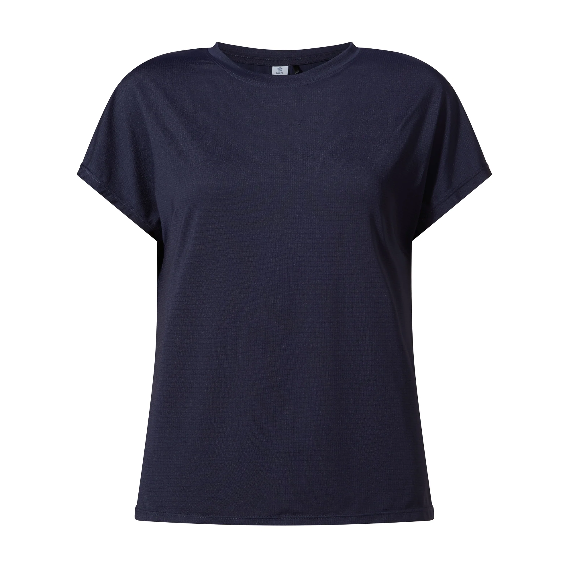 Skyla Womens Short Sleeve Performance Top - Oxford Blue - Image 6