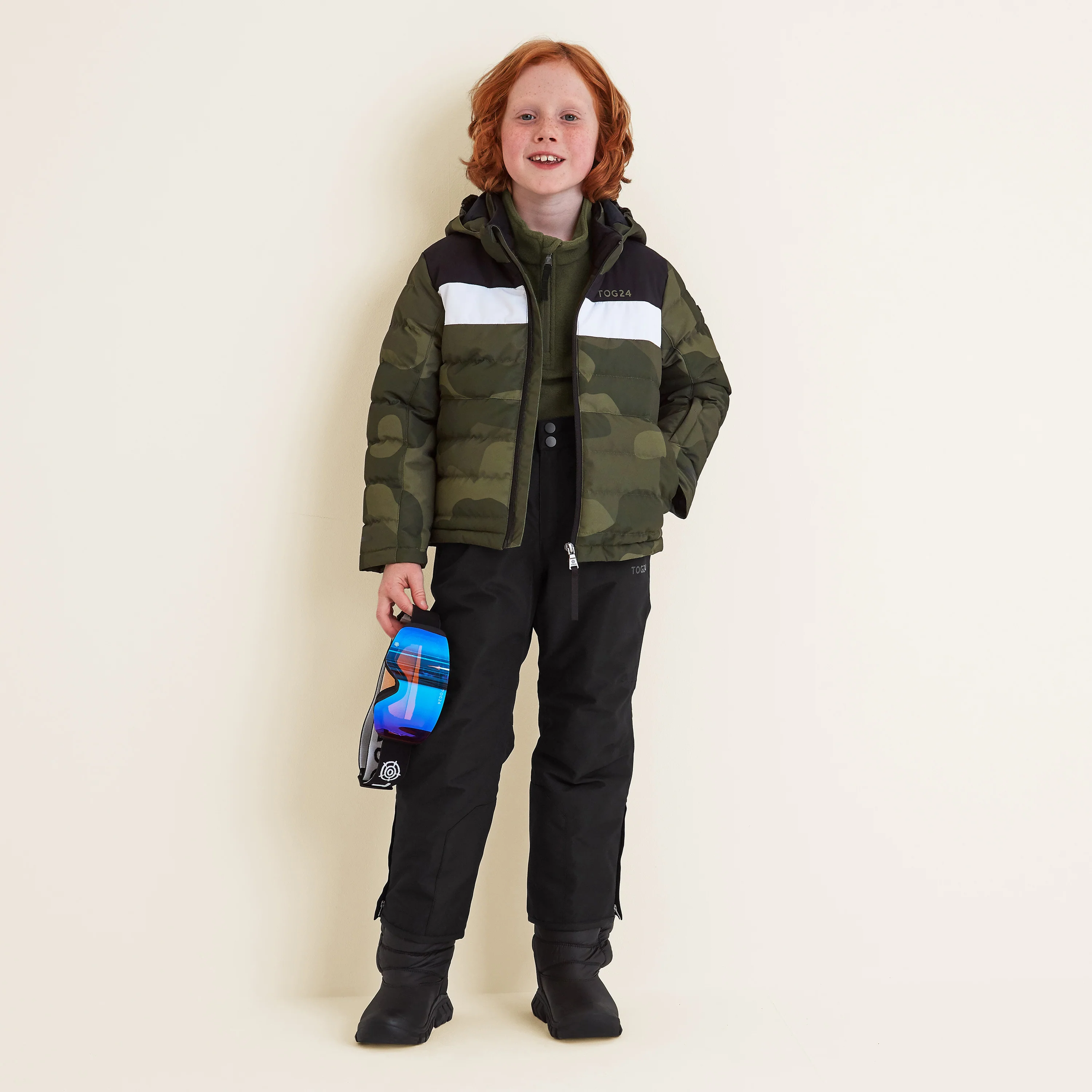 Slalom Kids Salopette - Black - Image 2