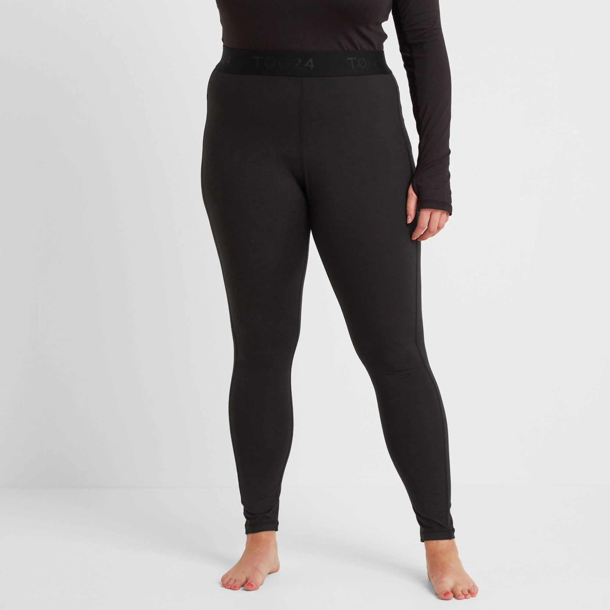 Snowdon Womens Thermal Base Layer Legging - Black - Image 5