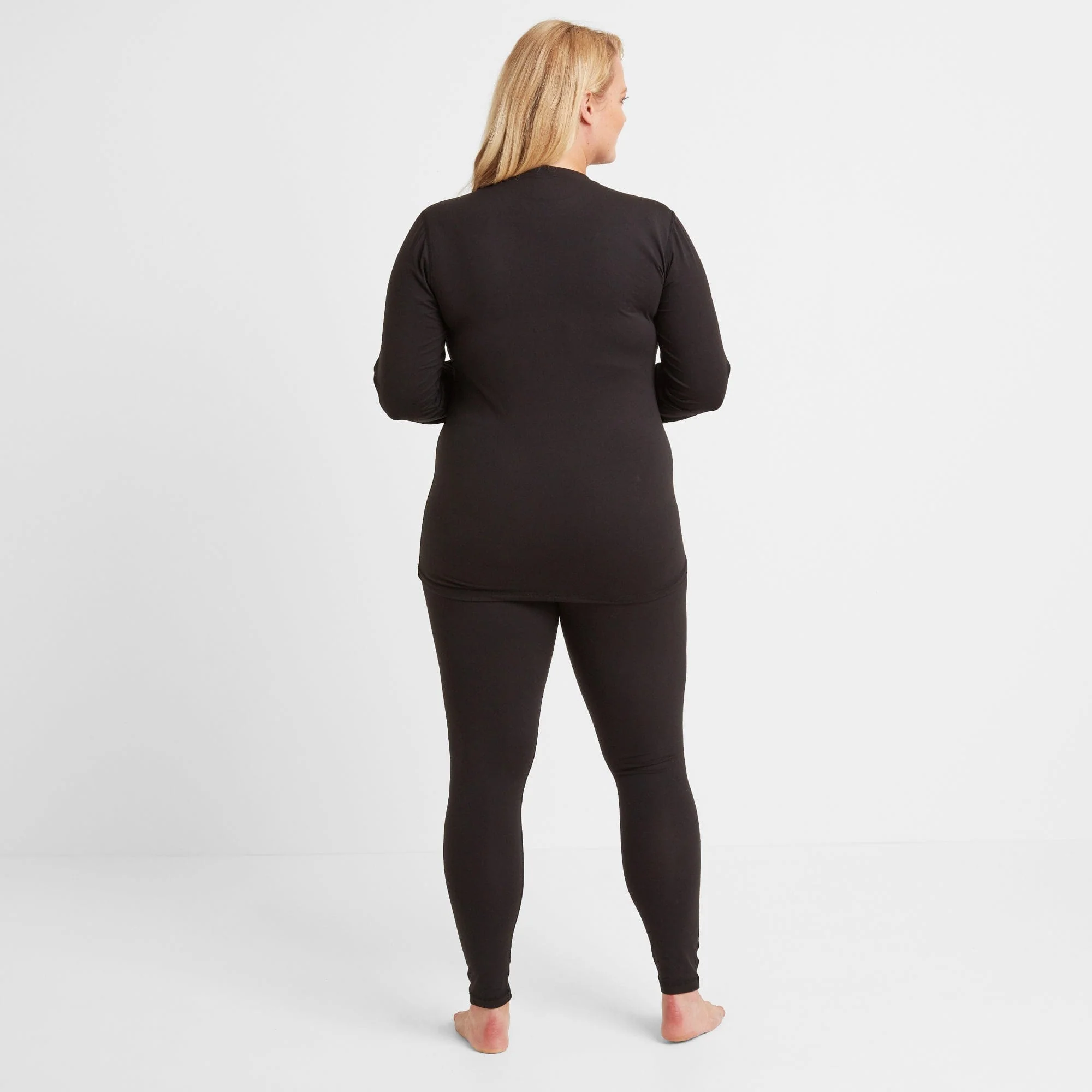 Snowdon Womens Thermal Base Layer Legging - Black - Image 6