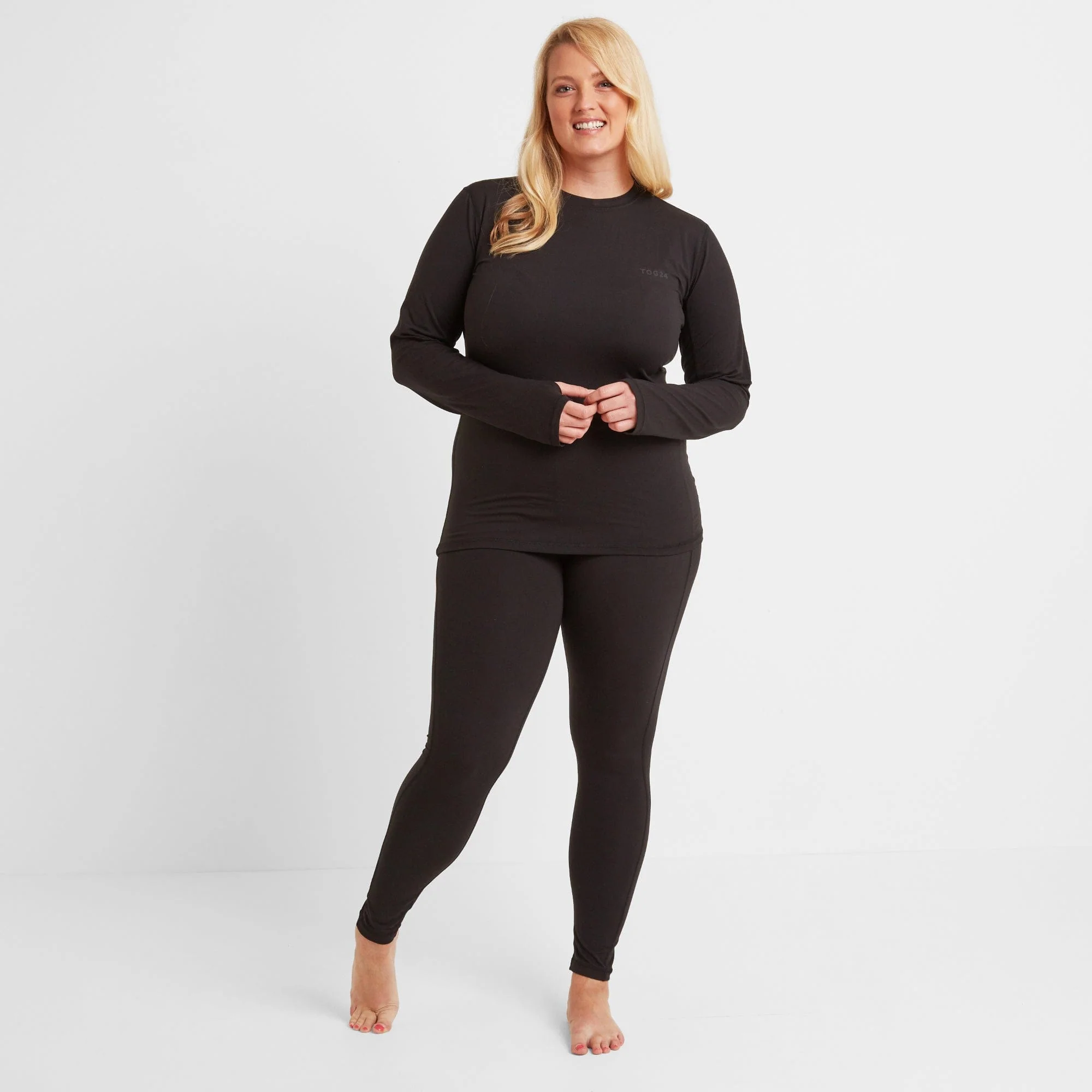 Snowdon Womens Thermal Base Layer Legging - Black - Image 7