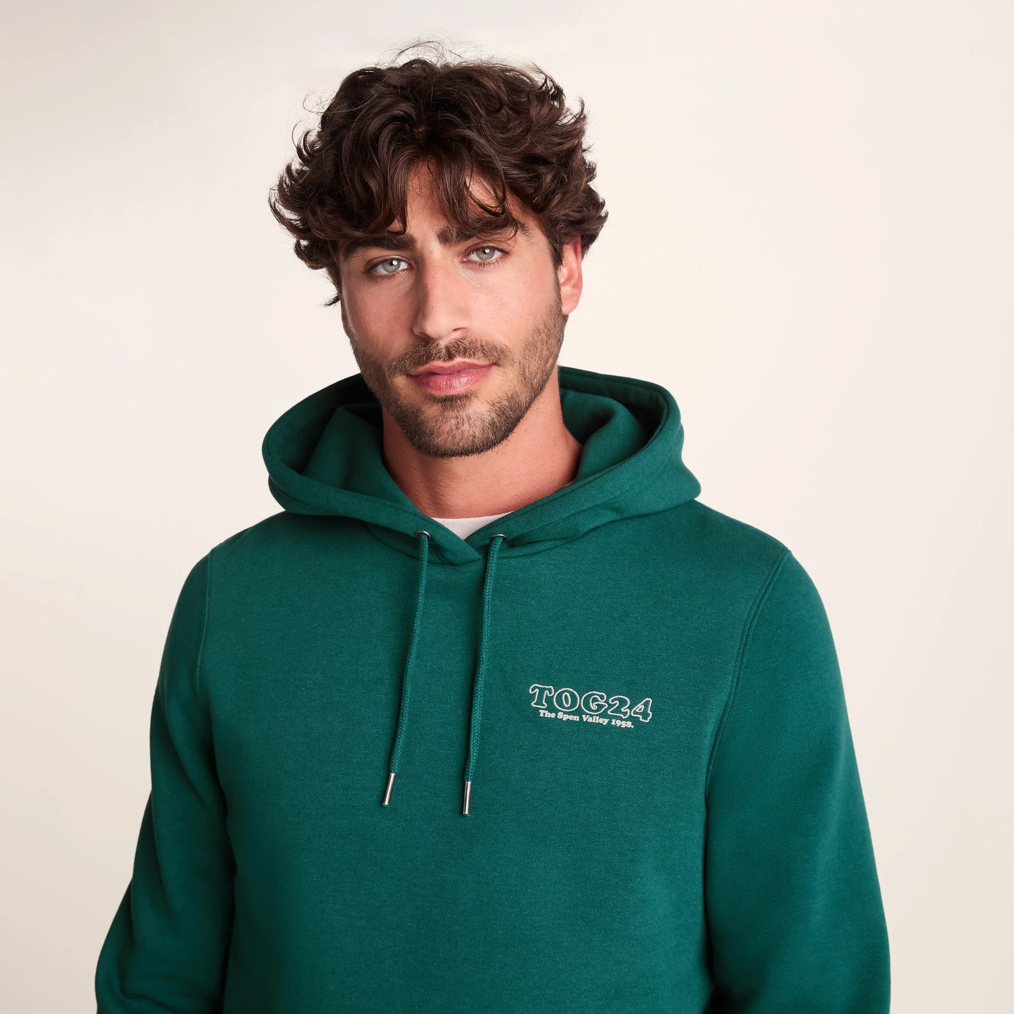 Stockton Mens Supersoft Hoody - Dark Turquoise - Image 5