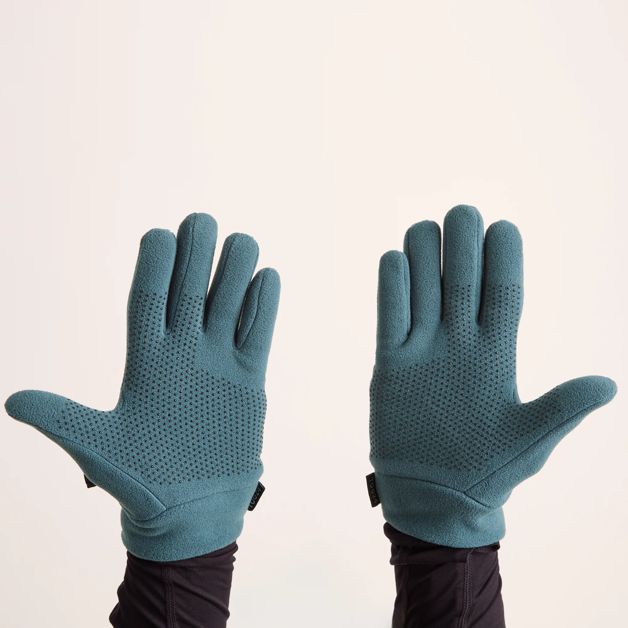Stride Microfleece Gloves - Dark Turquoise - Image 3