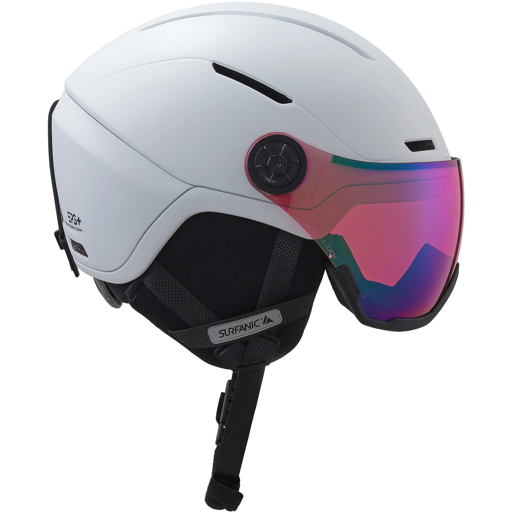 Surfanic Halo Visor Helmet - Optic White - Image 6