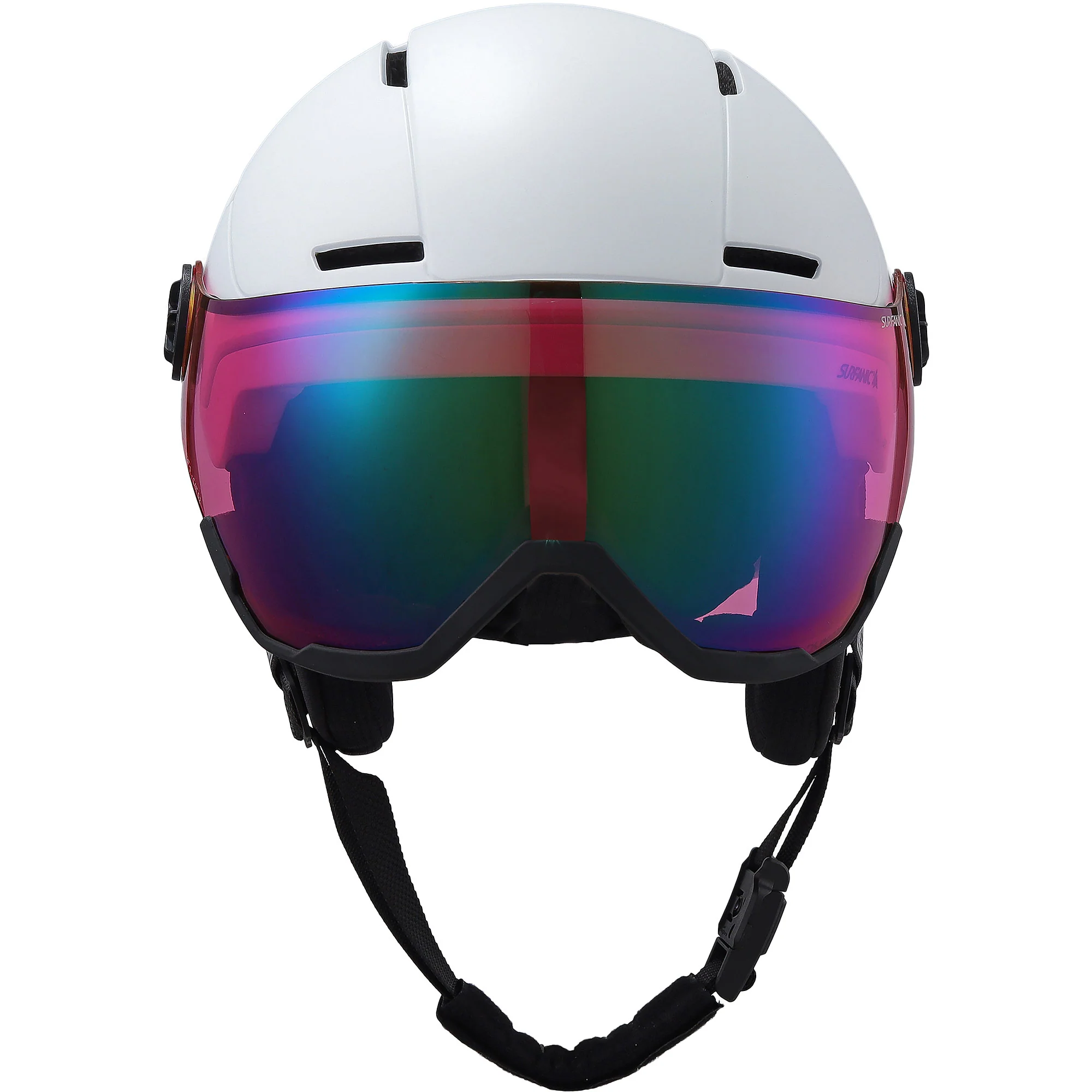 Surfanic Halo Visor Helmet - Optic White - Image 8