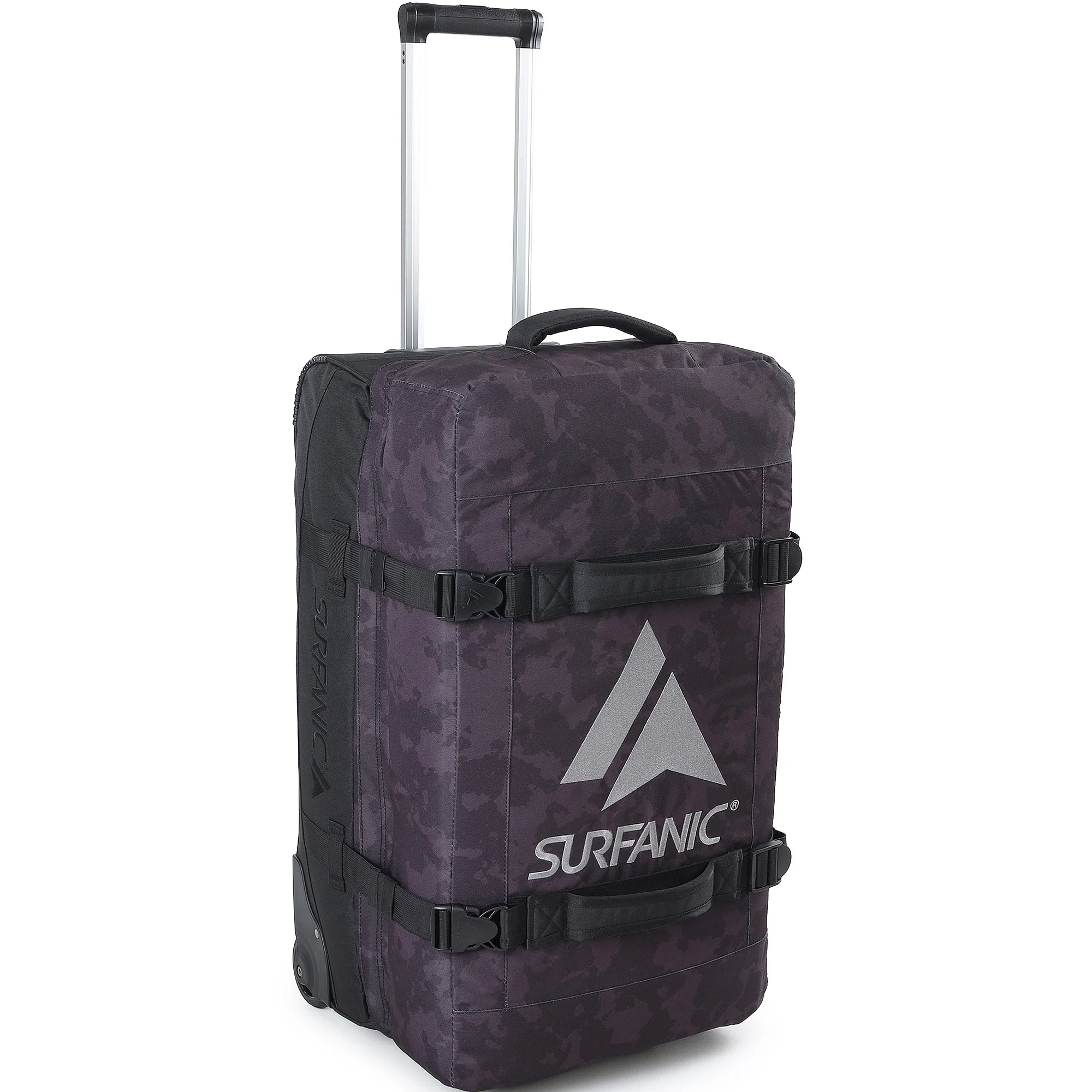 Surfanic Maxim 3.0 100L Roller Bag - Black Map - Image 3