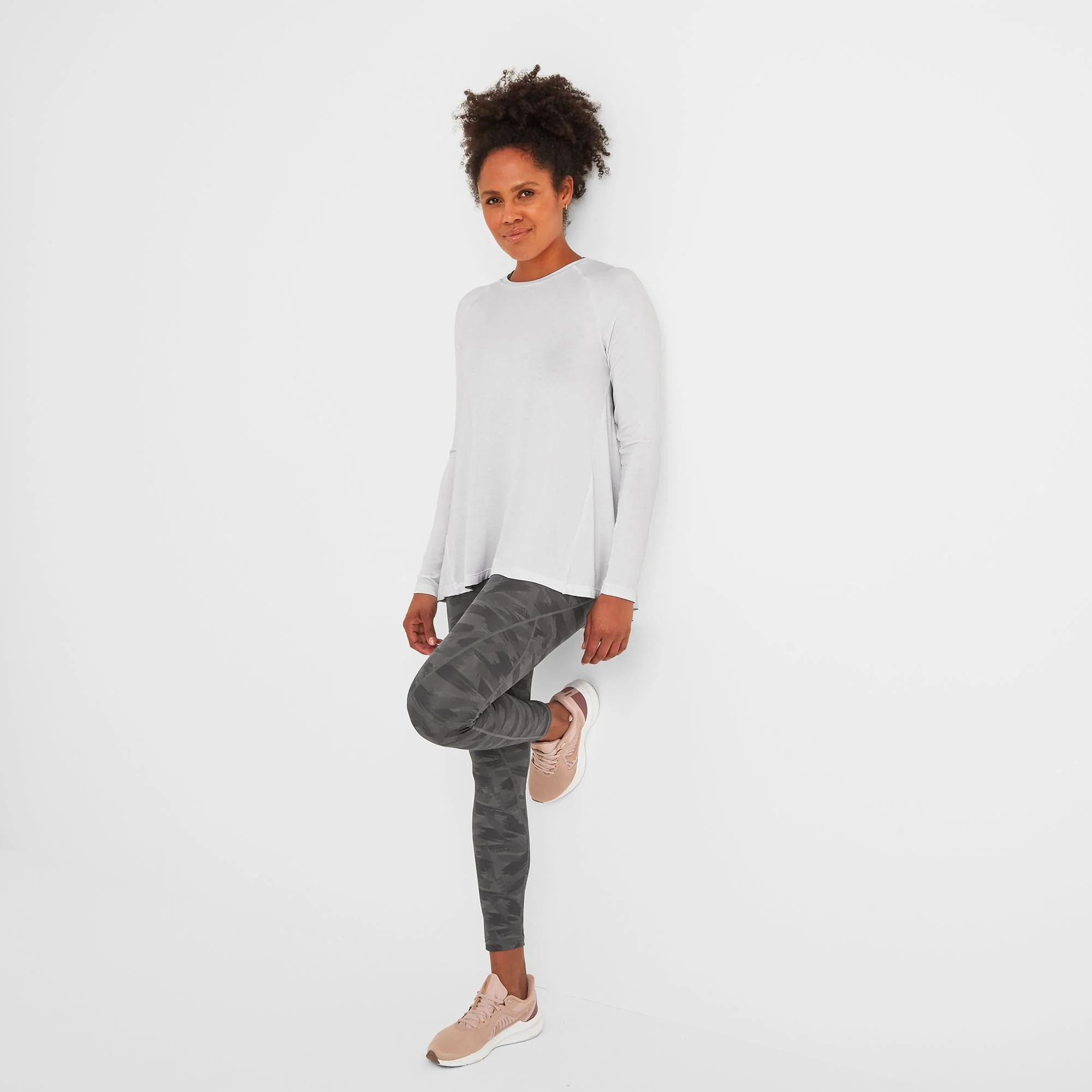 Tanton Womens Tech T-Shirt - Optic White - Image 3