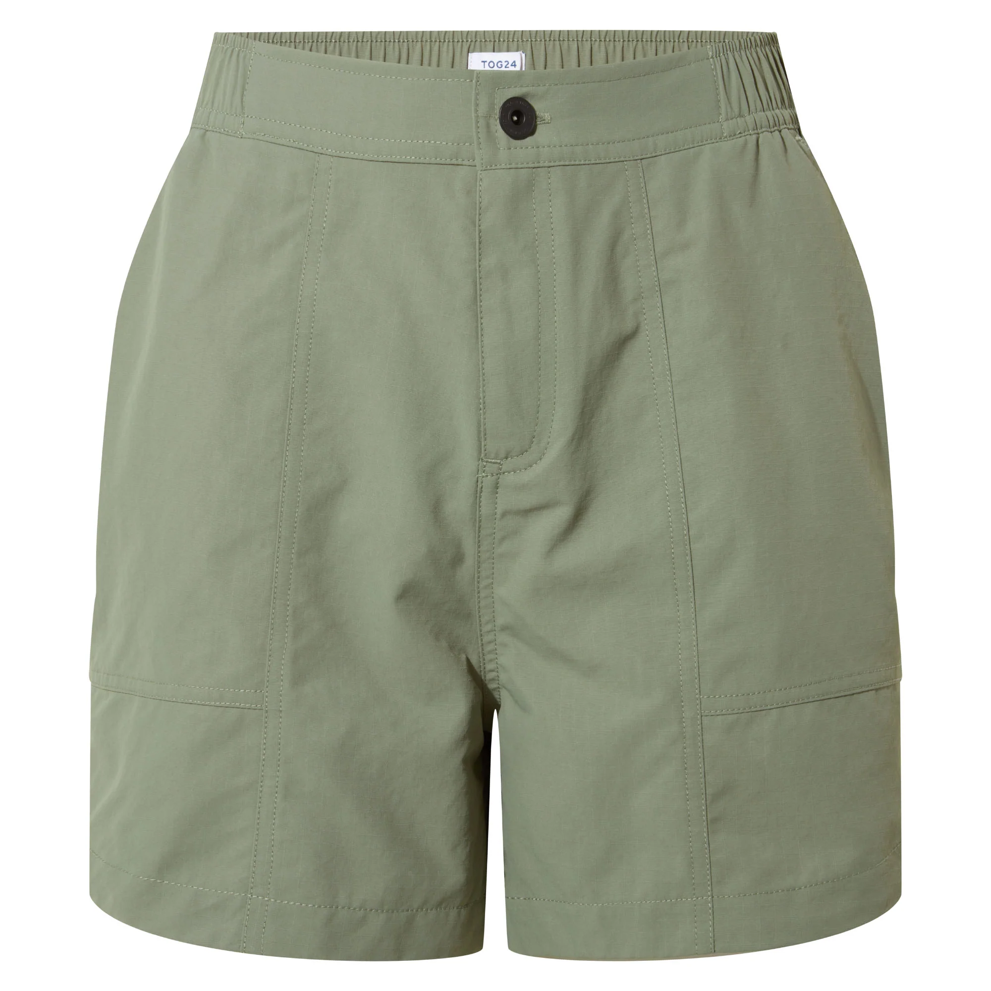 Tempo Womens Ripstop Performance Shorts - Faded Khaki - Image 7