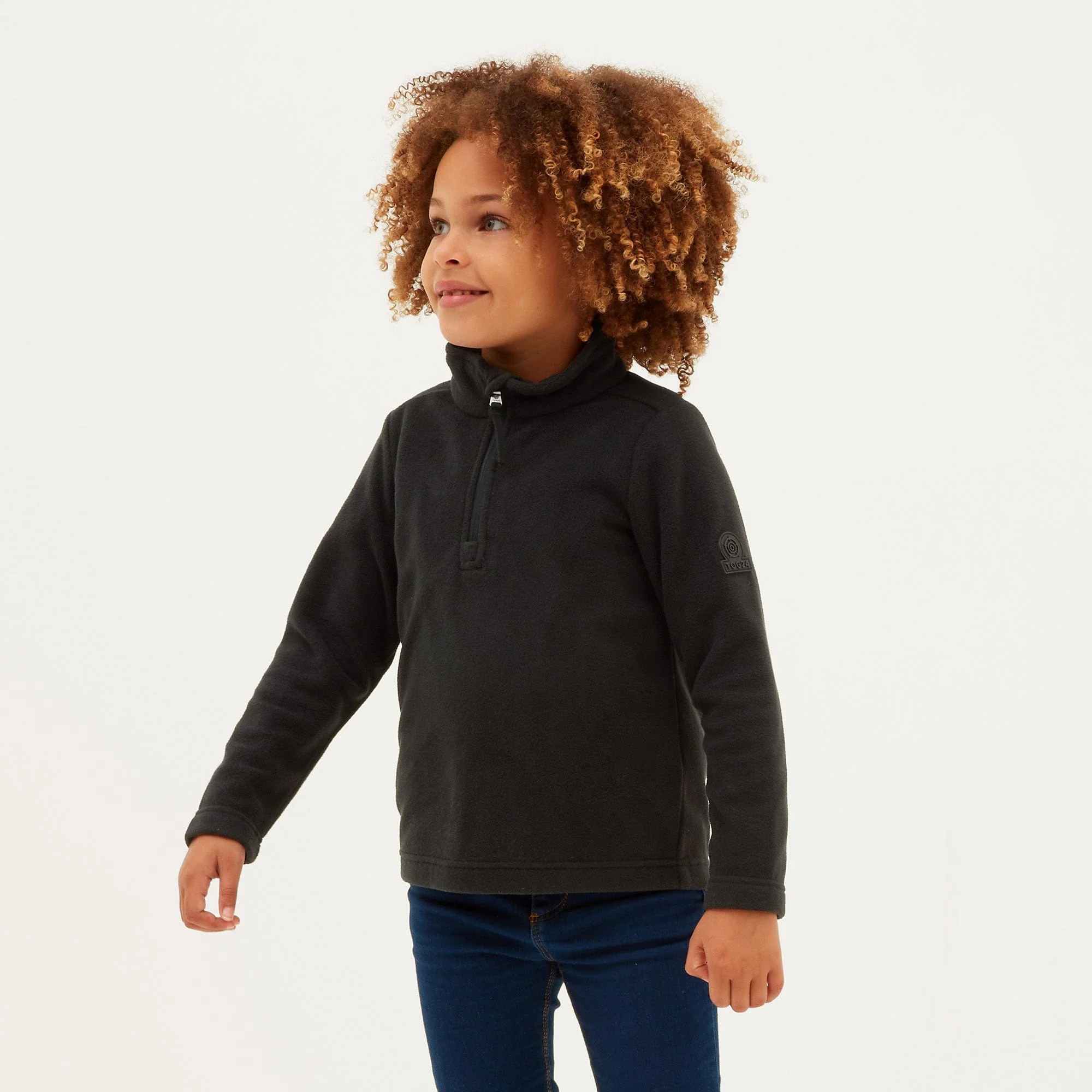 Toffolo Kids Zipneck Fleece - Black - Image 3