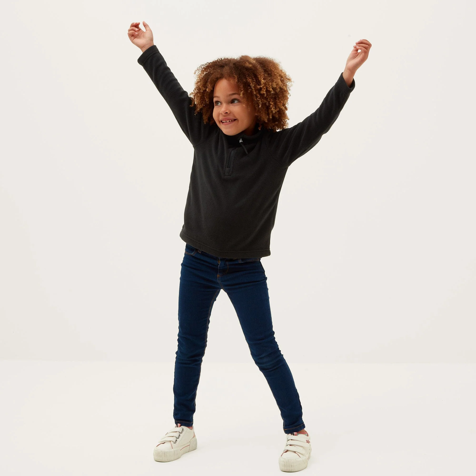 Toffolo Kids Zipneck Fleece - Black - Image 4