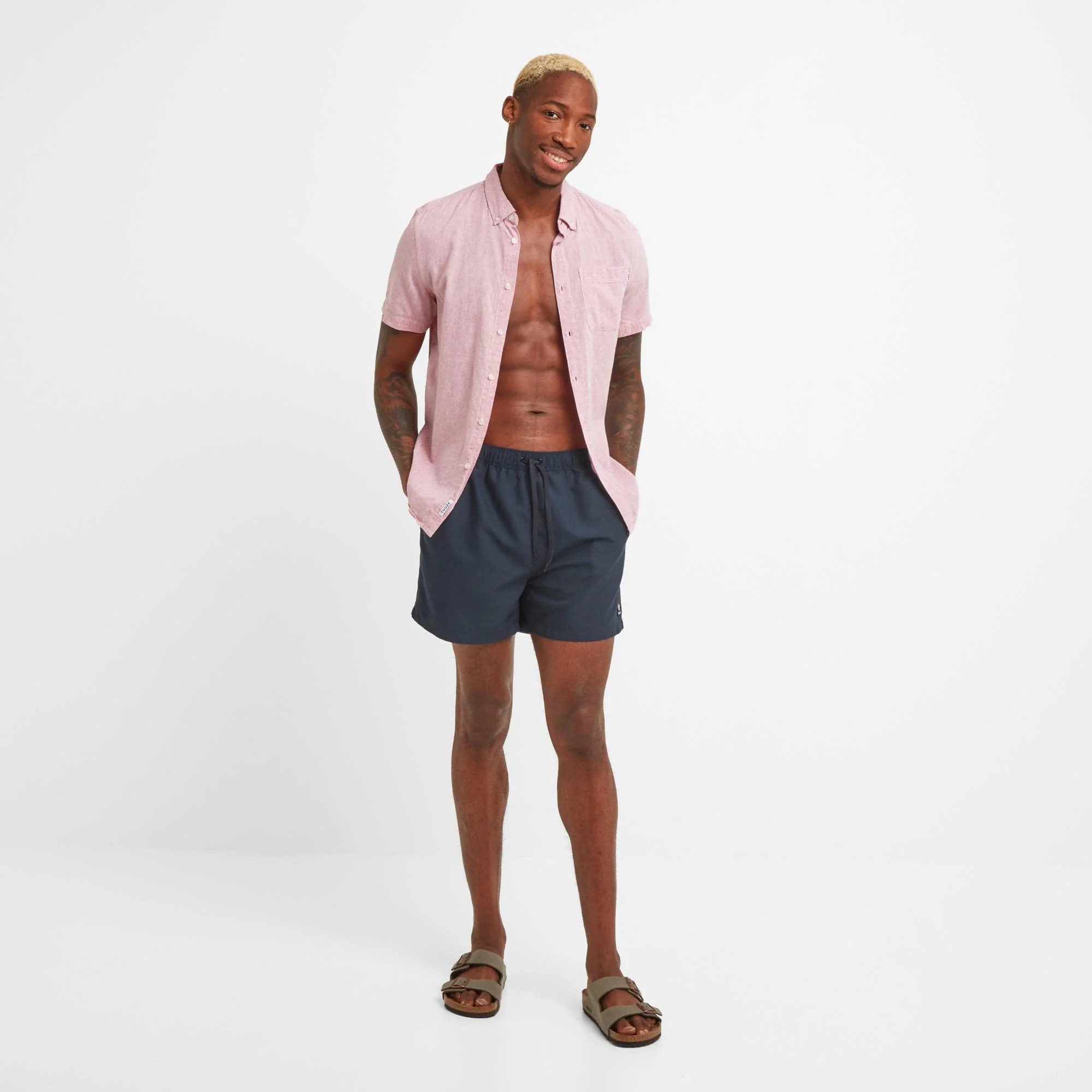 Tristan Mens Swimshorts - Dark Indigo - Image 4