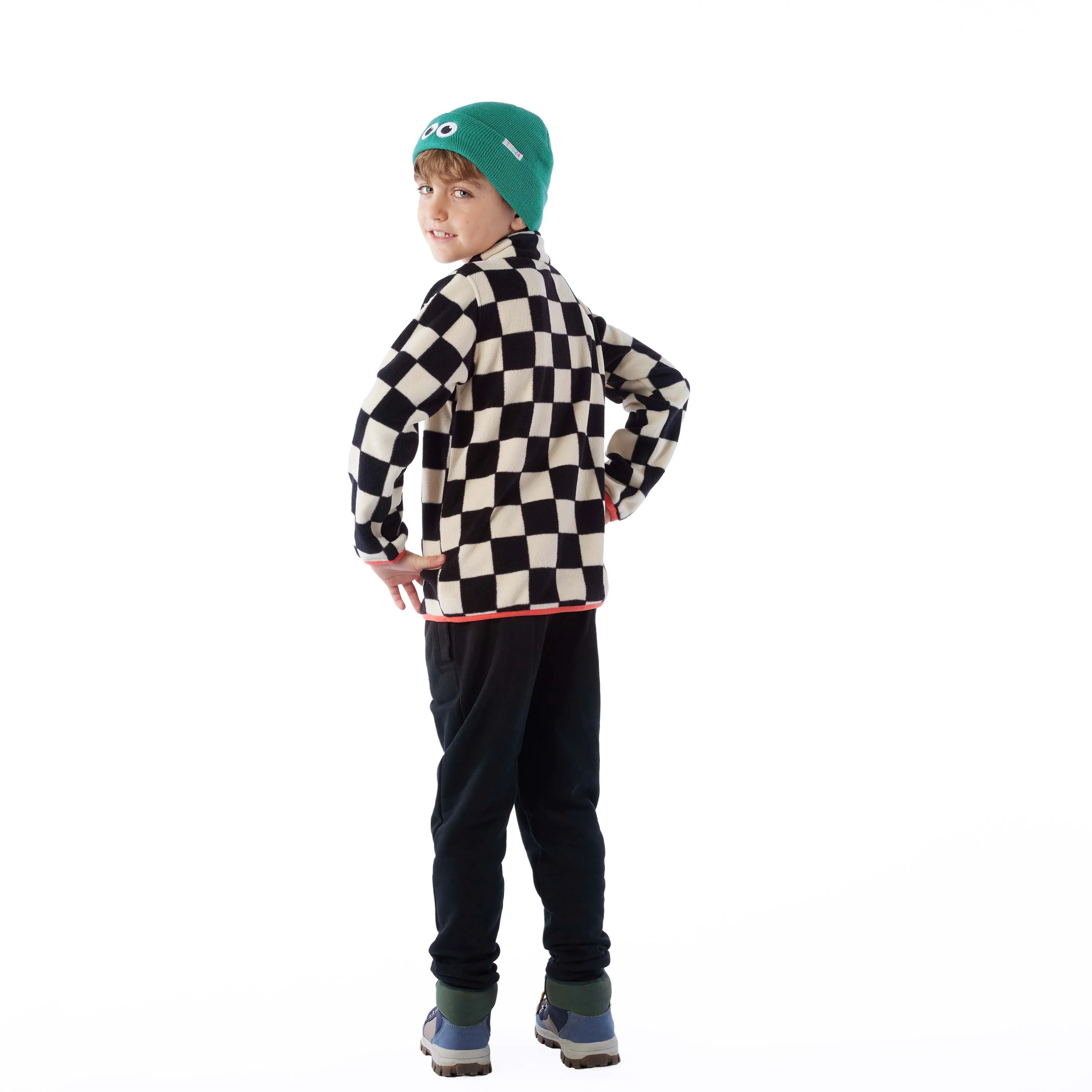 Uda Kids Shaun the Sheep Knit Hat - Jungle Green - Image 4