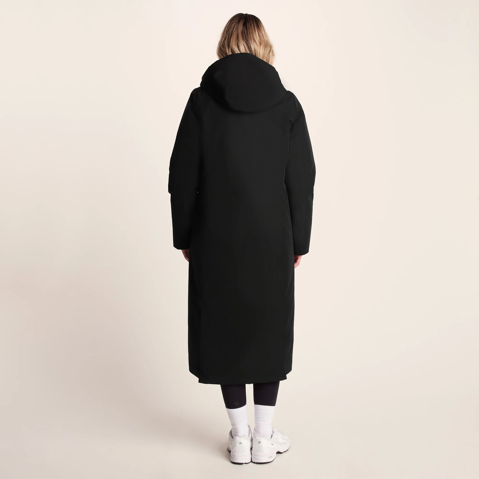 Uma Womens Waterproof Down Insulated Parka - Black - Image 7