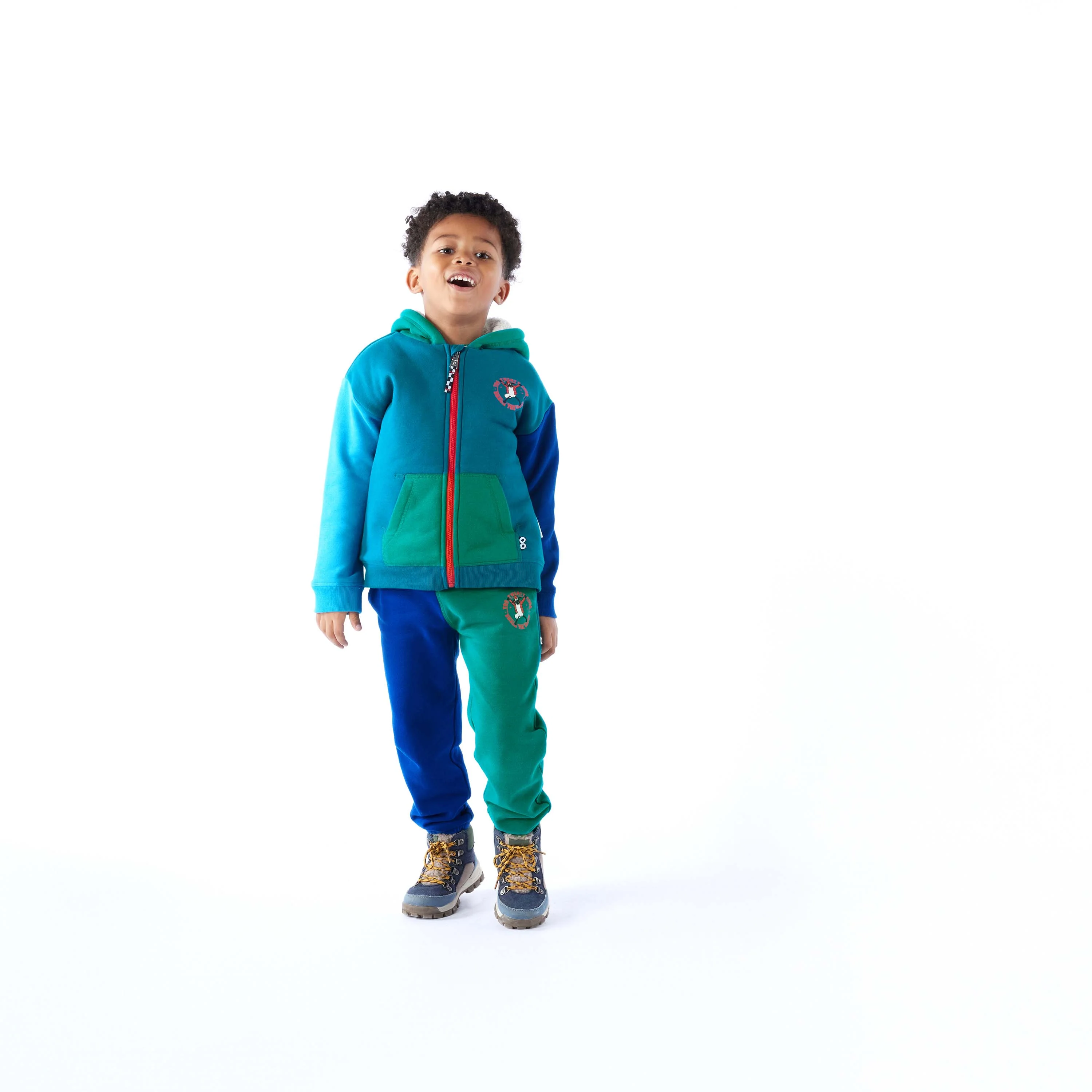 Valais Kids Shaun the Sheep Sweat Pant - Jungle Green