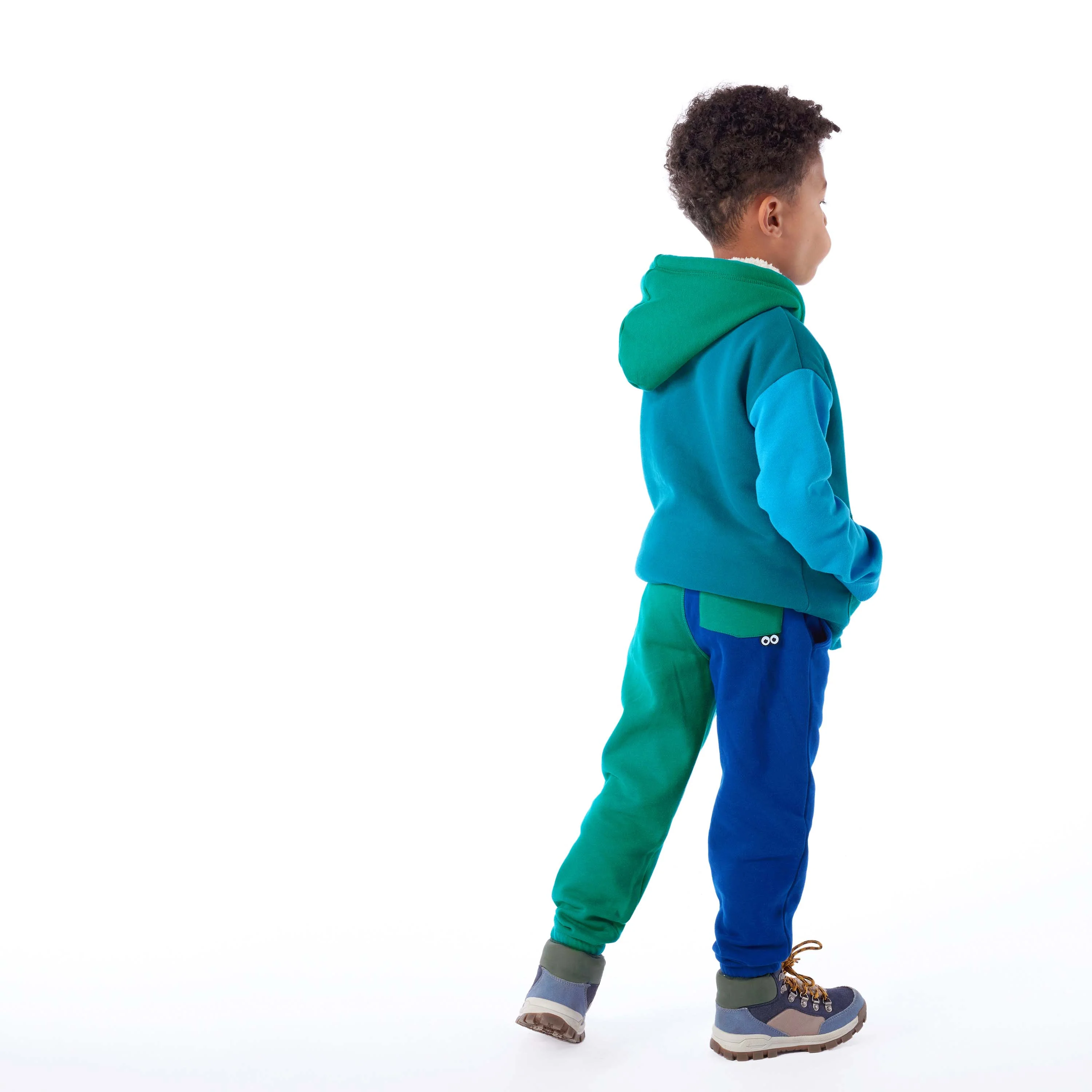 Valais Kids Shaun the Sheep Sweat Pant - Jungle Green - Image 3