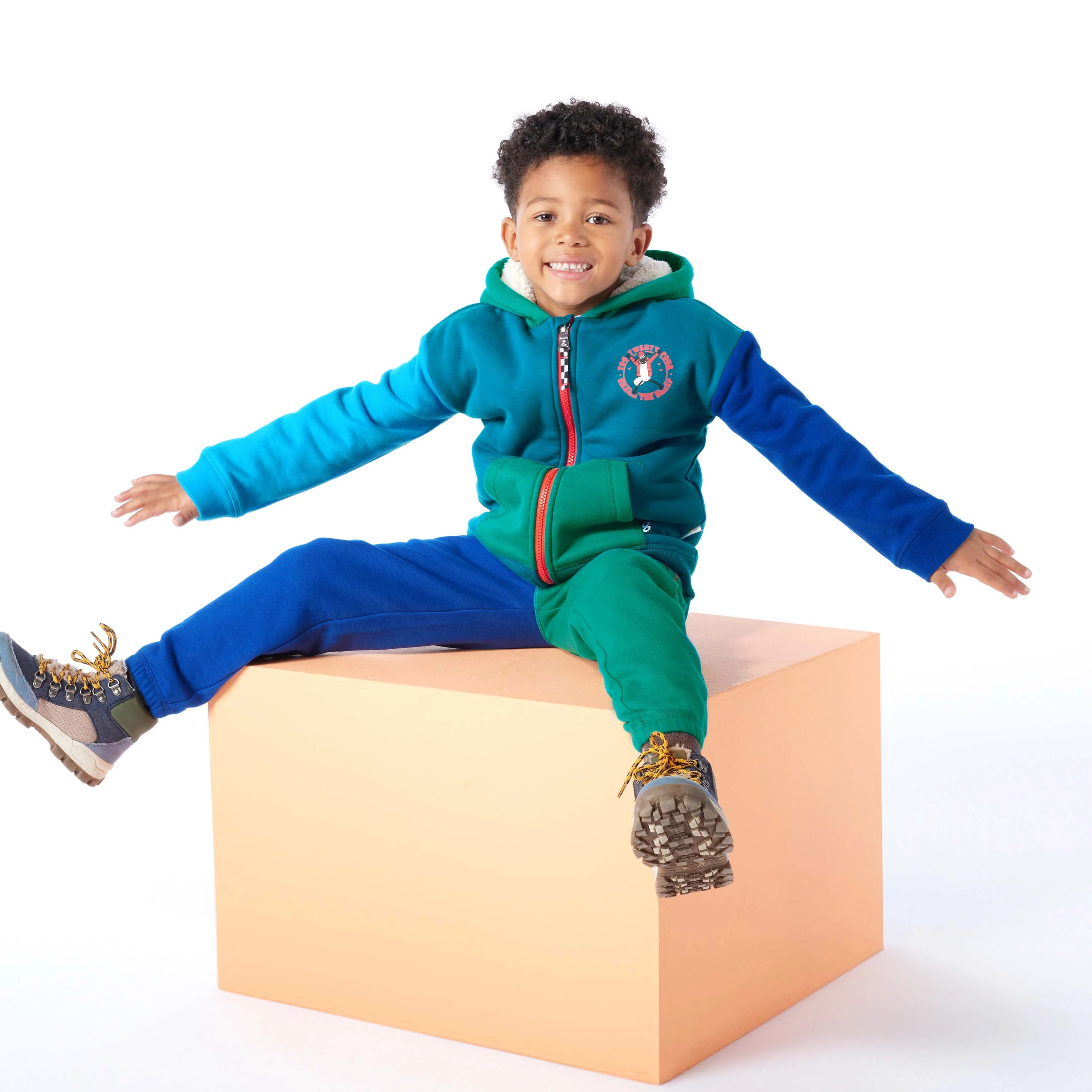 Valais Kids Shaun the Sheep Sweat Pant - Jungle Green - Image 4