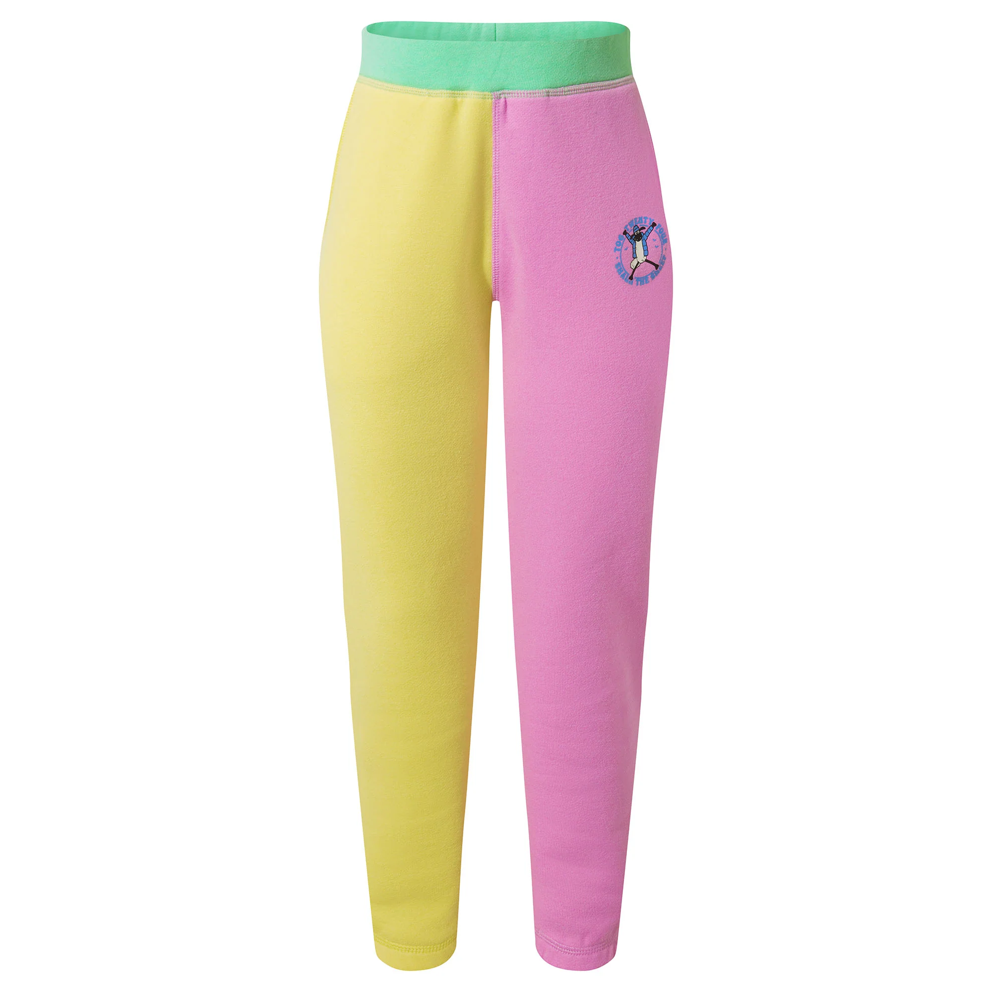 Valais Kids Shaun the Sheep Sweat Pant - Piglet Pink - Image 6