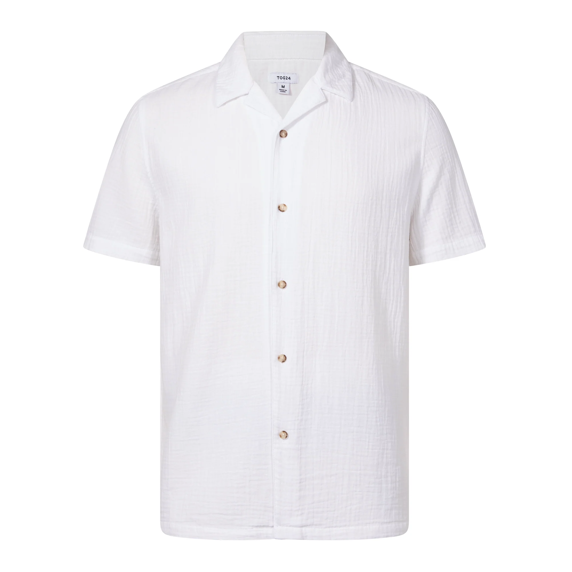 Valtos Mens Short Sleeve Supersoft Shirt - Optic White - Image 6