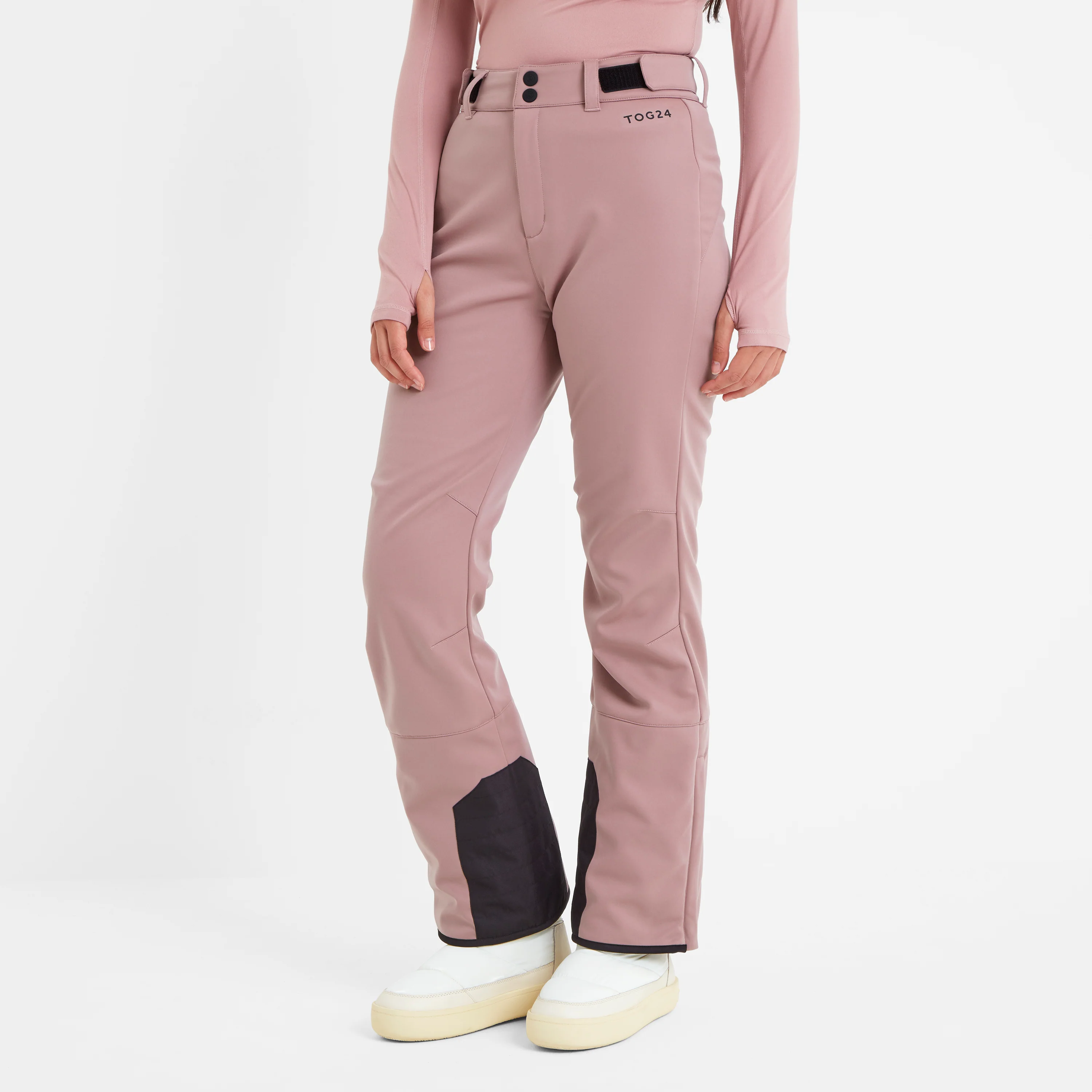 Vista Womens Salopettes Short - Faded Pink - Image 2
