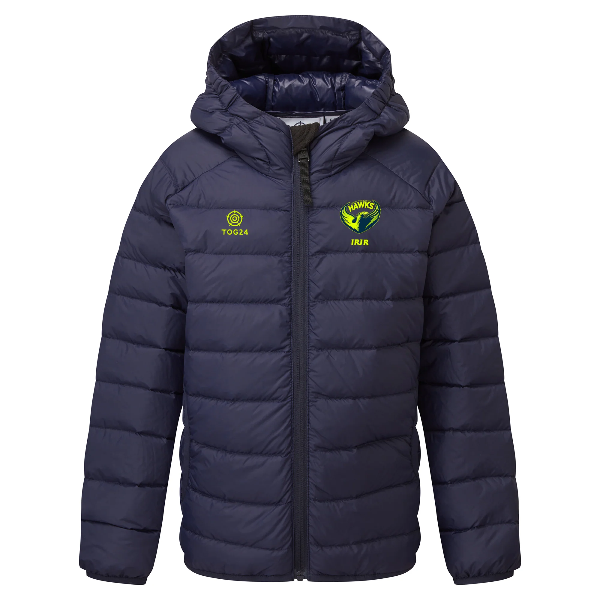 West Yorkshire Hawks Kids - Midsley Down Jacket Navy